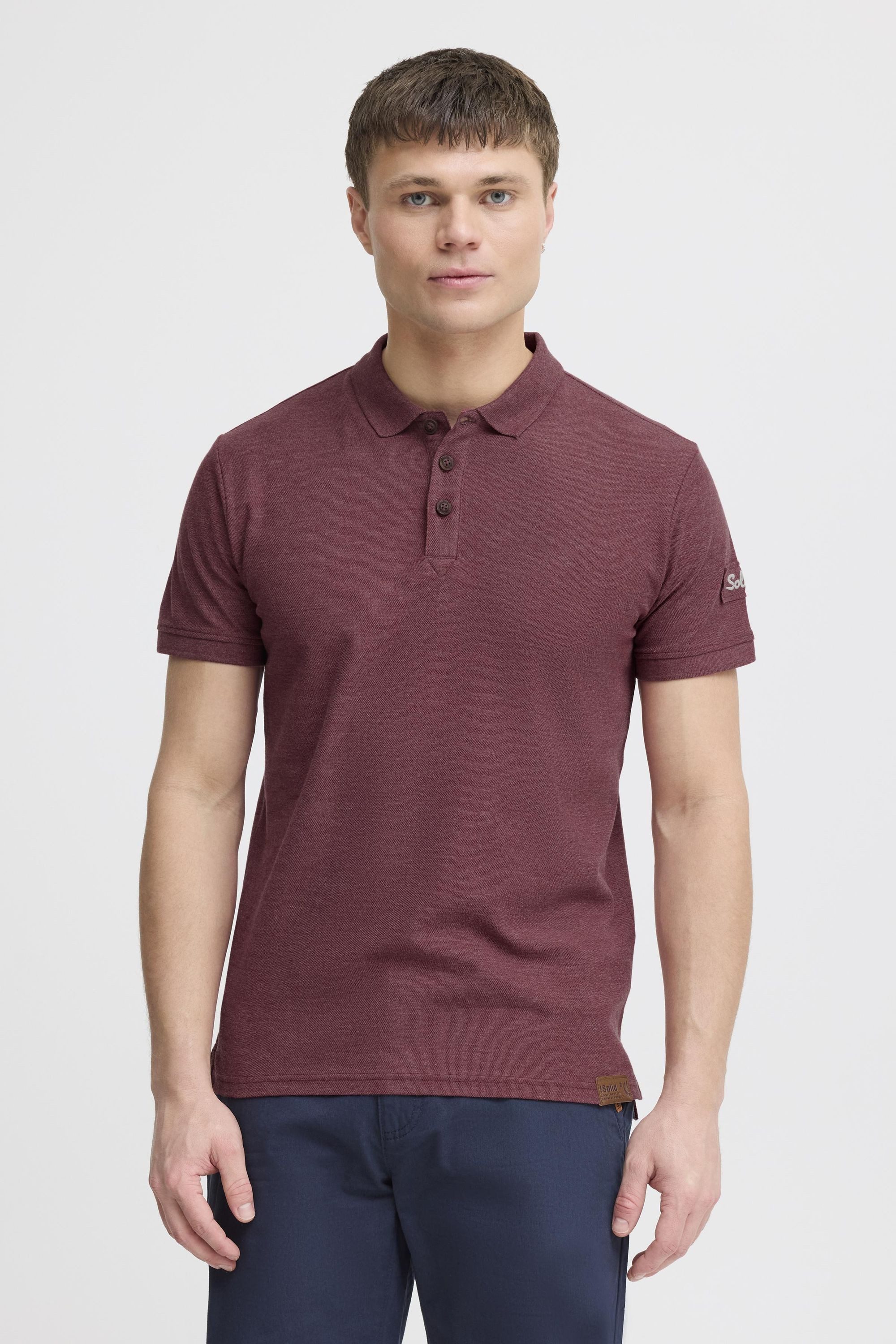 !Solid Poloshirt SDTripPolo Polo mit verlängerter günstig online kaufen