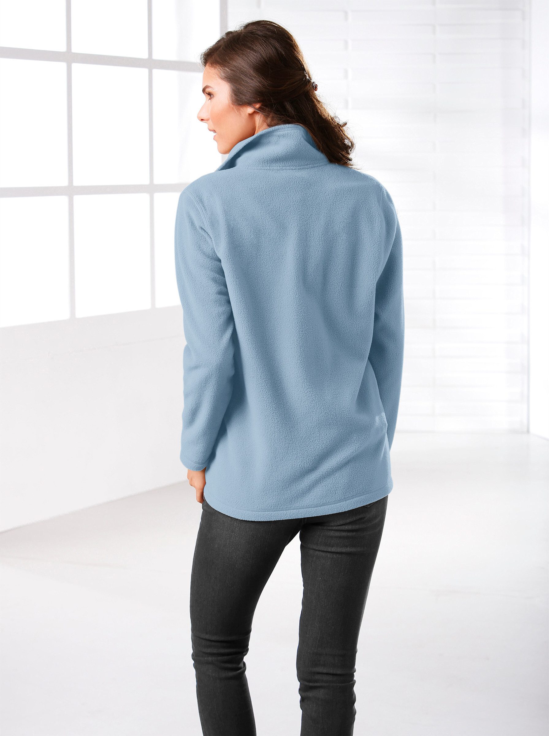 Sieh an! Fleecejacke Fleece-Jacke Langarm – Bild 3 von 4