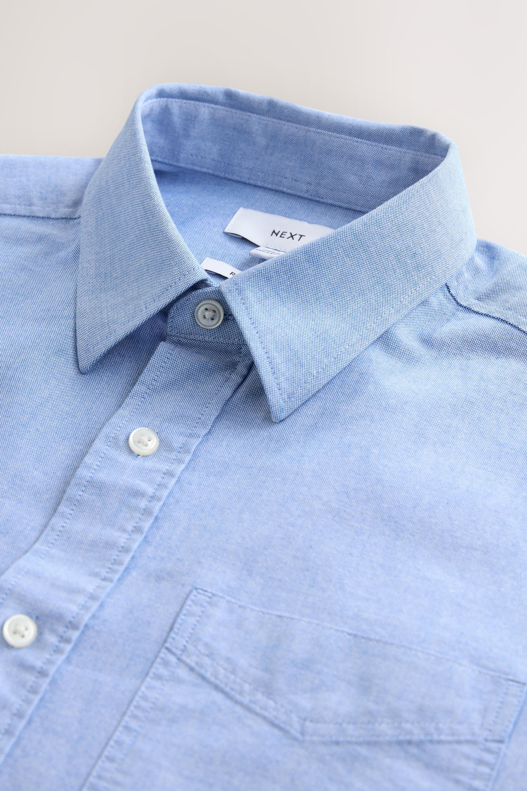 Next Langarmhemd Regular Fit Oxford-Langarmhemd (1-tlg) günstig online kaufen