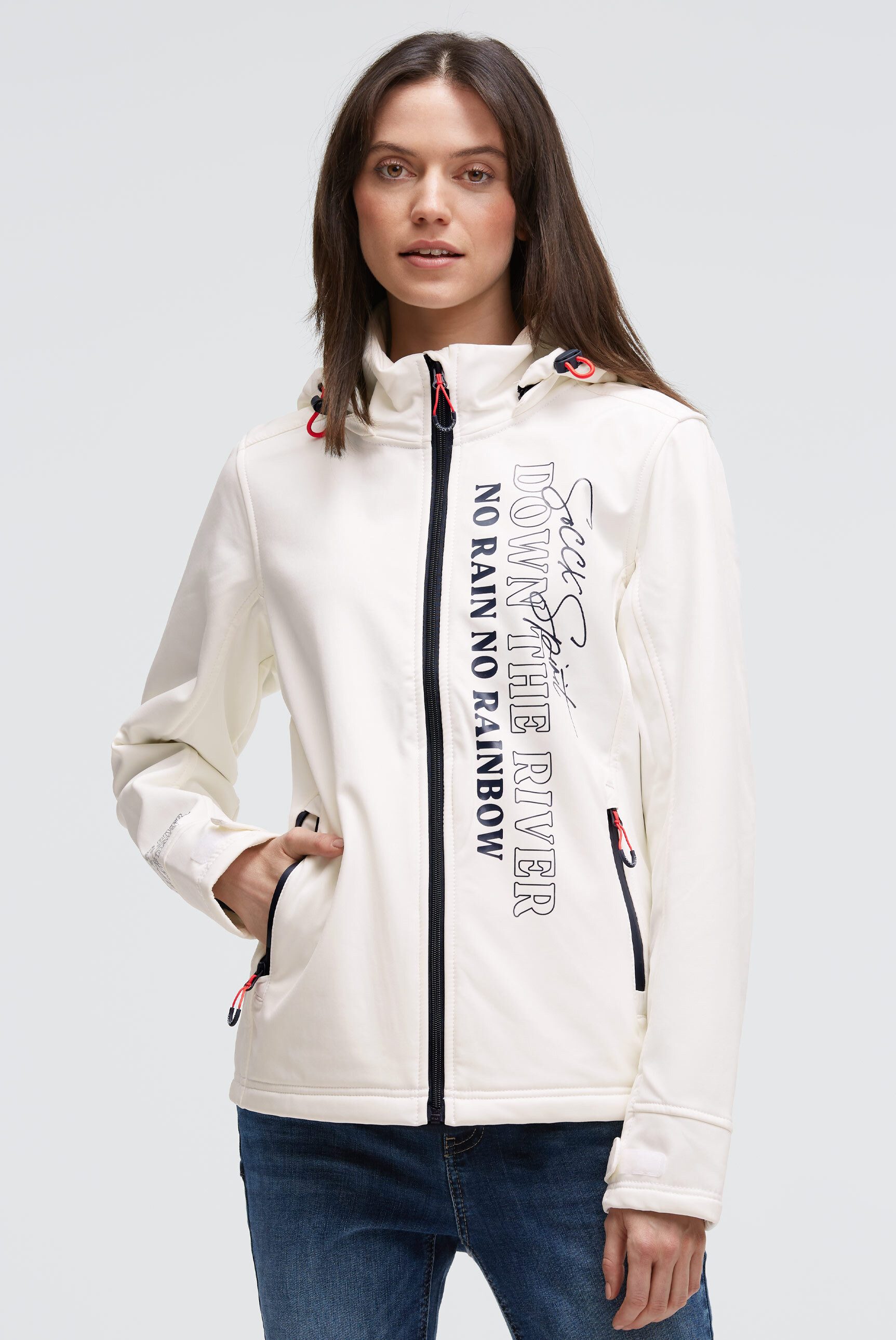 SOCCX Softshelljacke mit Fleecefutter günstig online kaufen