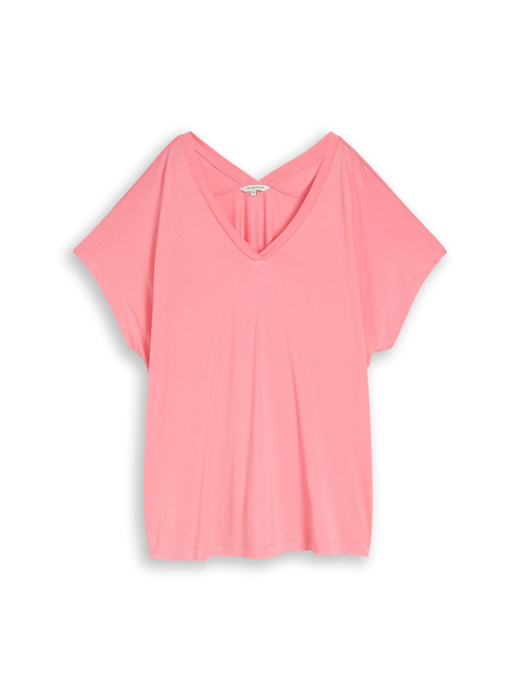 TOM TAILOR PLUS T-Shirt T-Shirt Plus Size - T-Shirt mit V-Ausschnitt – Bild 2 von 5