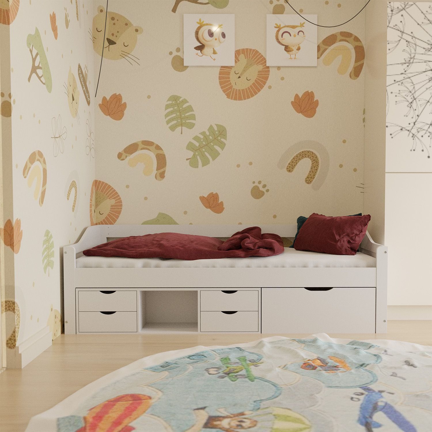 Juskys Stauraumbett Nalu, 90x200 cm Funktionsbett günstig online kaufen