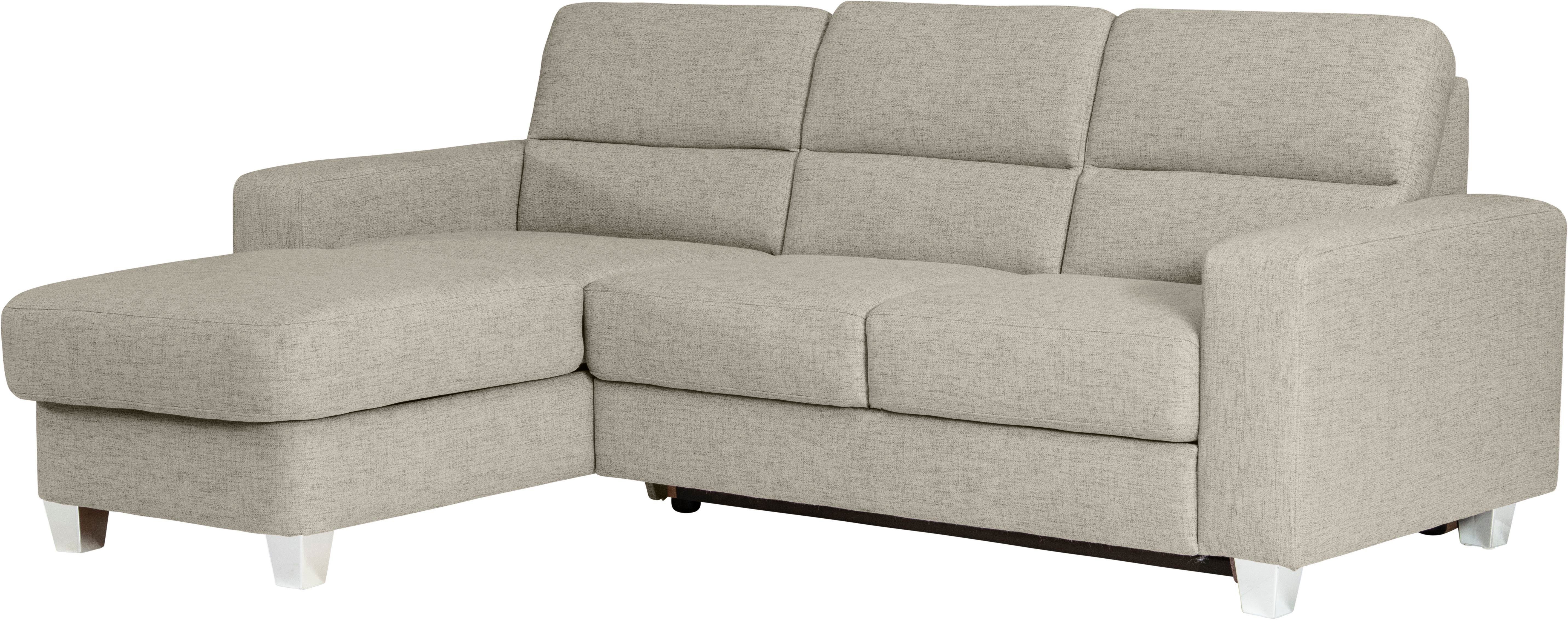 alina Ecksofa Ilana, wahlweise mit Bettfunktion und Stauraum