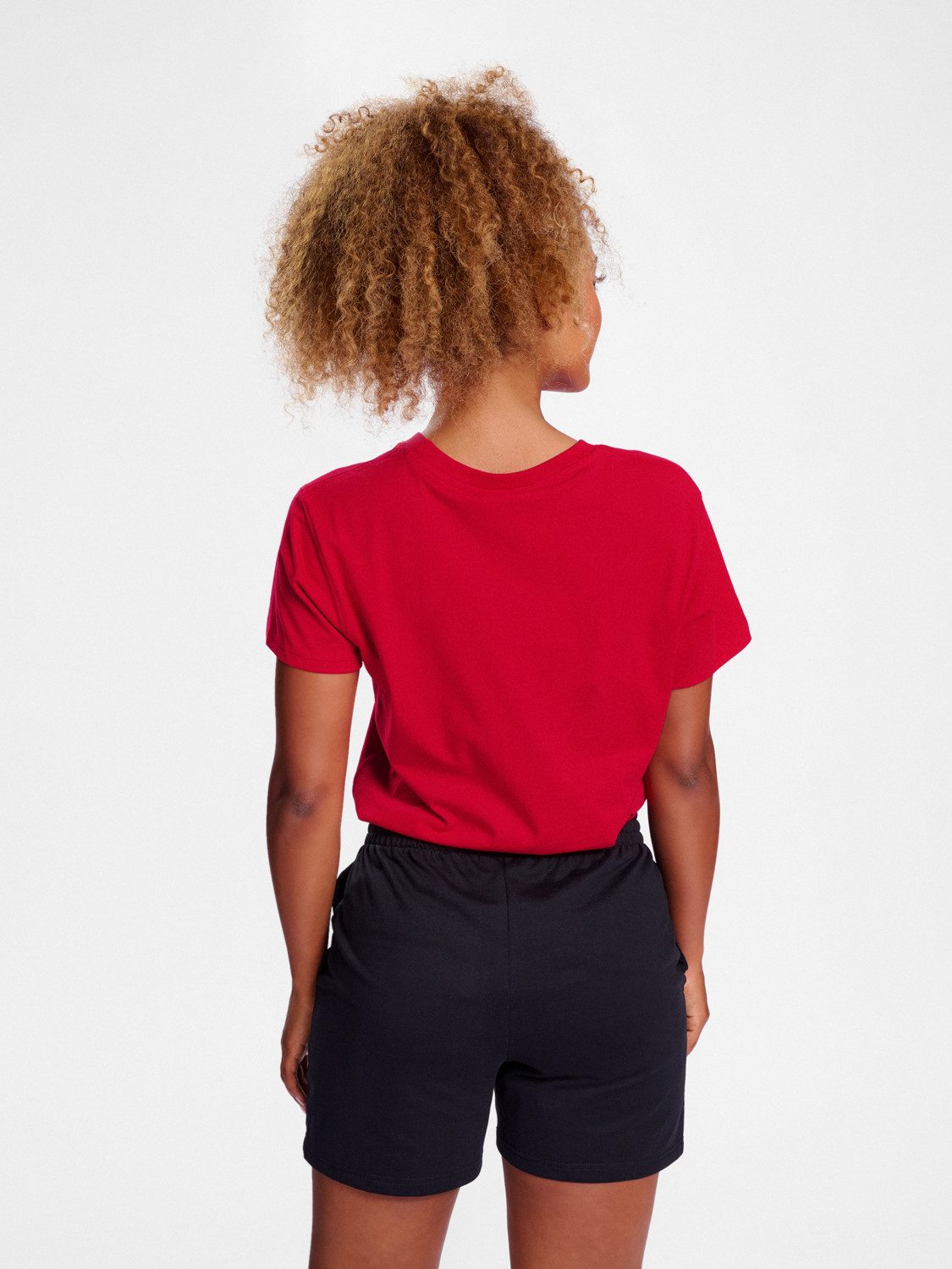 hummel T-Shirt Regular Fit Stretch Rundhalsausschnitt günstig online kaufen