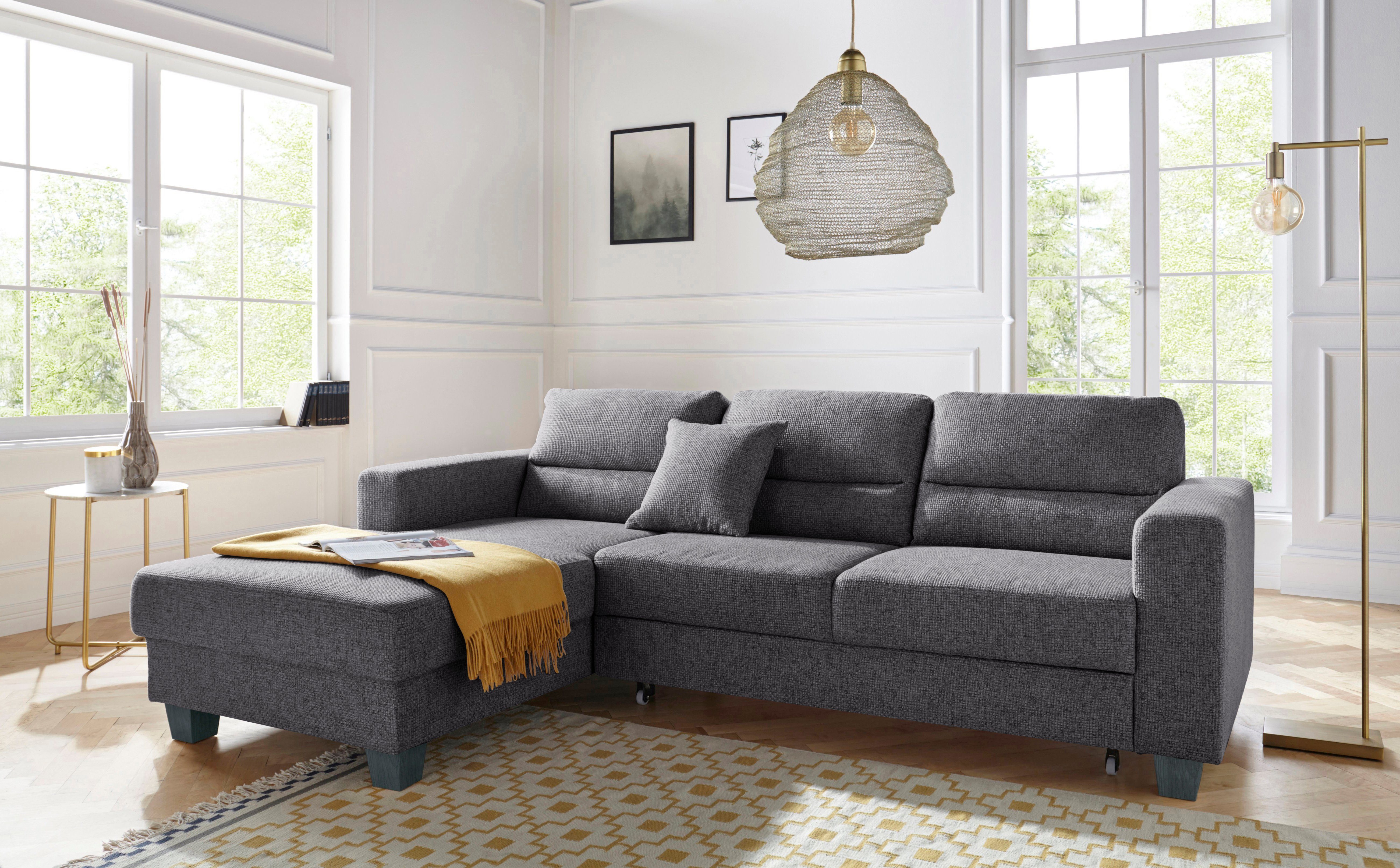 TRENDMANUFAKTUR Ecksofa Chamber, zeitlos und modern, günstig online kaufen