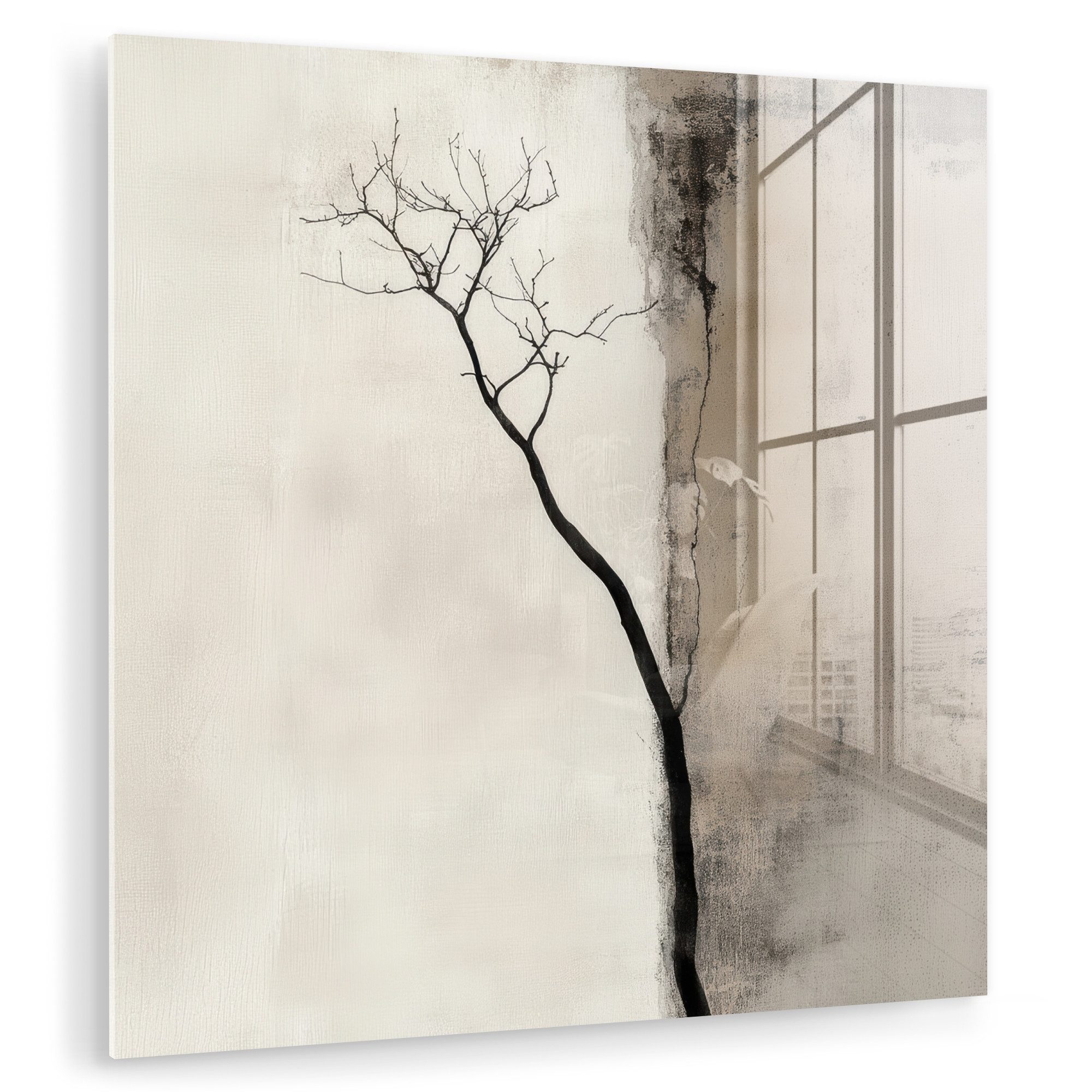 MuchoWow Acrylglasbild Wabi sabi - Pflanze günstig online kaufen
