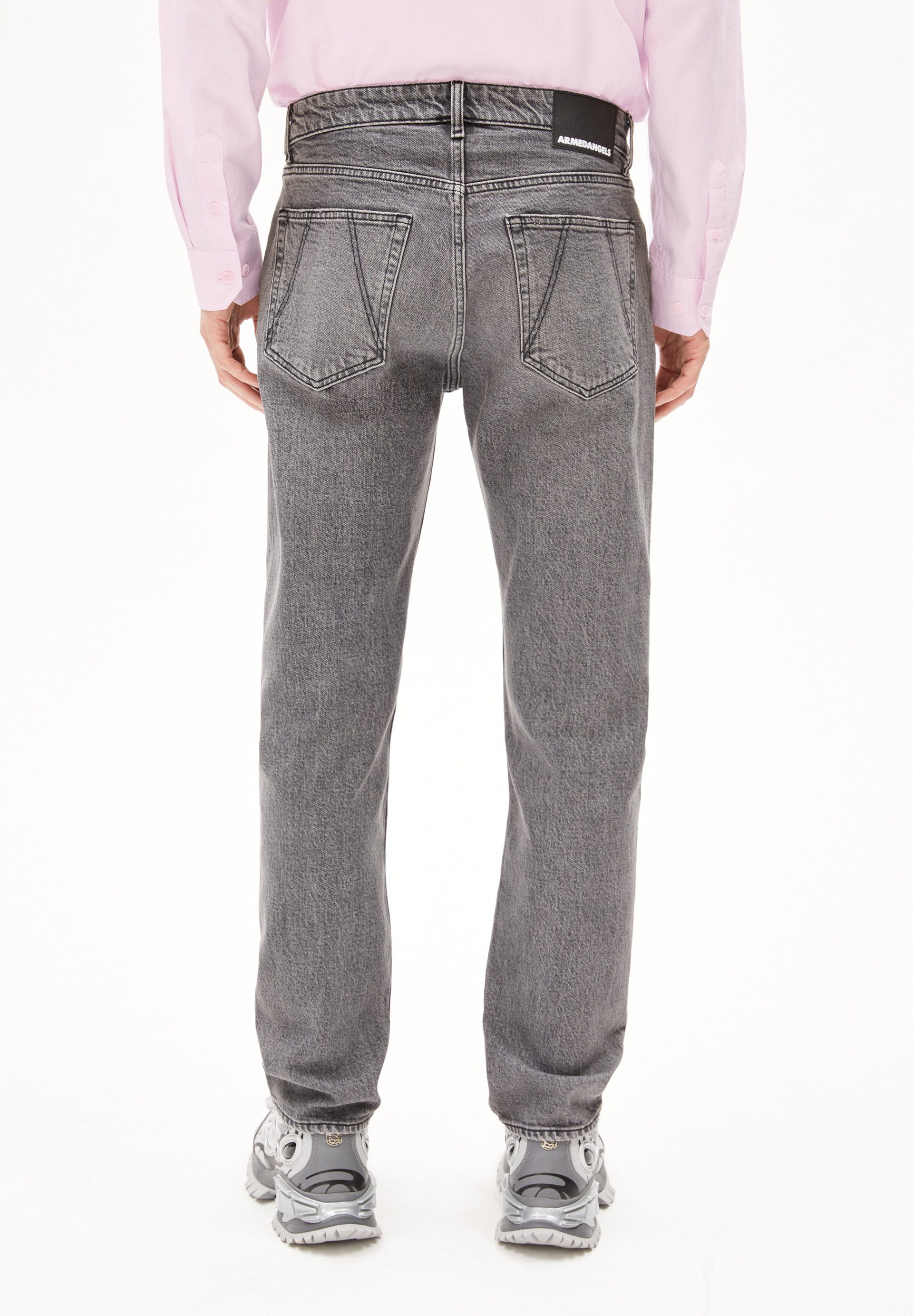 Armedangels Straight-Jeans DYLAANO Straight Jeans Bio-Baumwoll Mix (Comfort-Stretch, Regular Fit) Mid waist