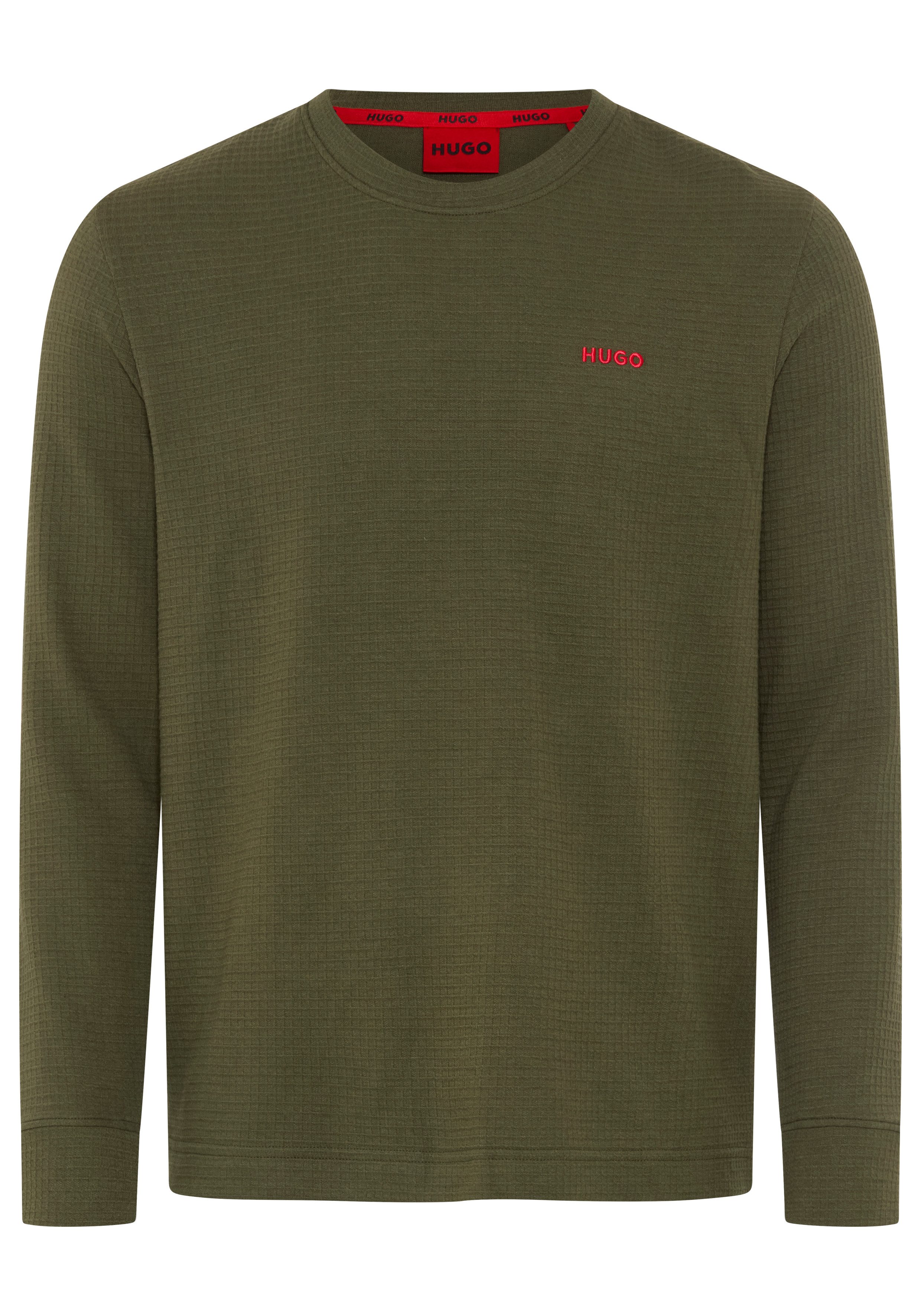 HUGO Pyjamaoberteil Austin LS Shirt
