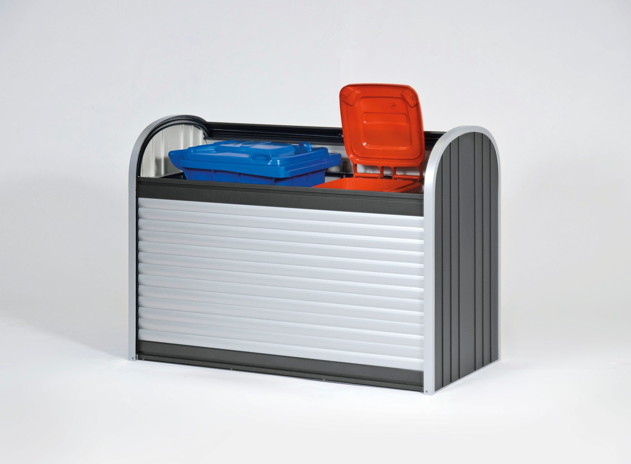 Biohort Gartenbox STOREMAX Gr. 160, verschiedene Farben, 163x78x120 cm, Ideal als Mülltonnenboxoder Fahrradgarage