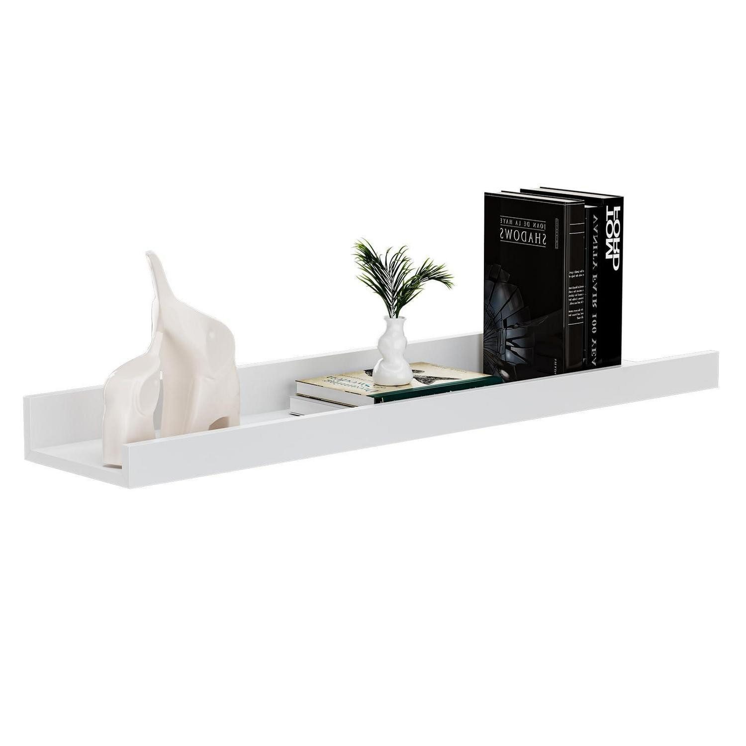 LuxusKollektion Wandboard Wandboard 60cm Mattweiß, 1-tlg.