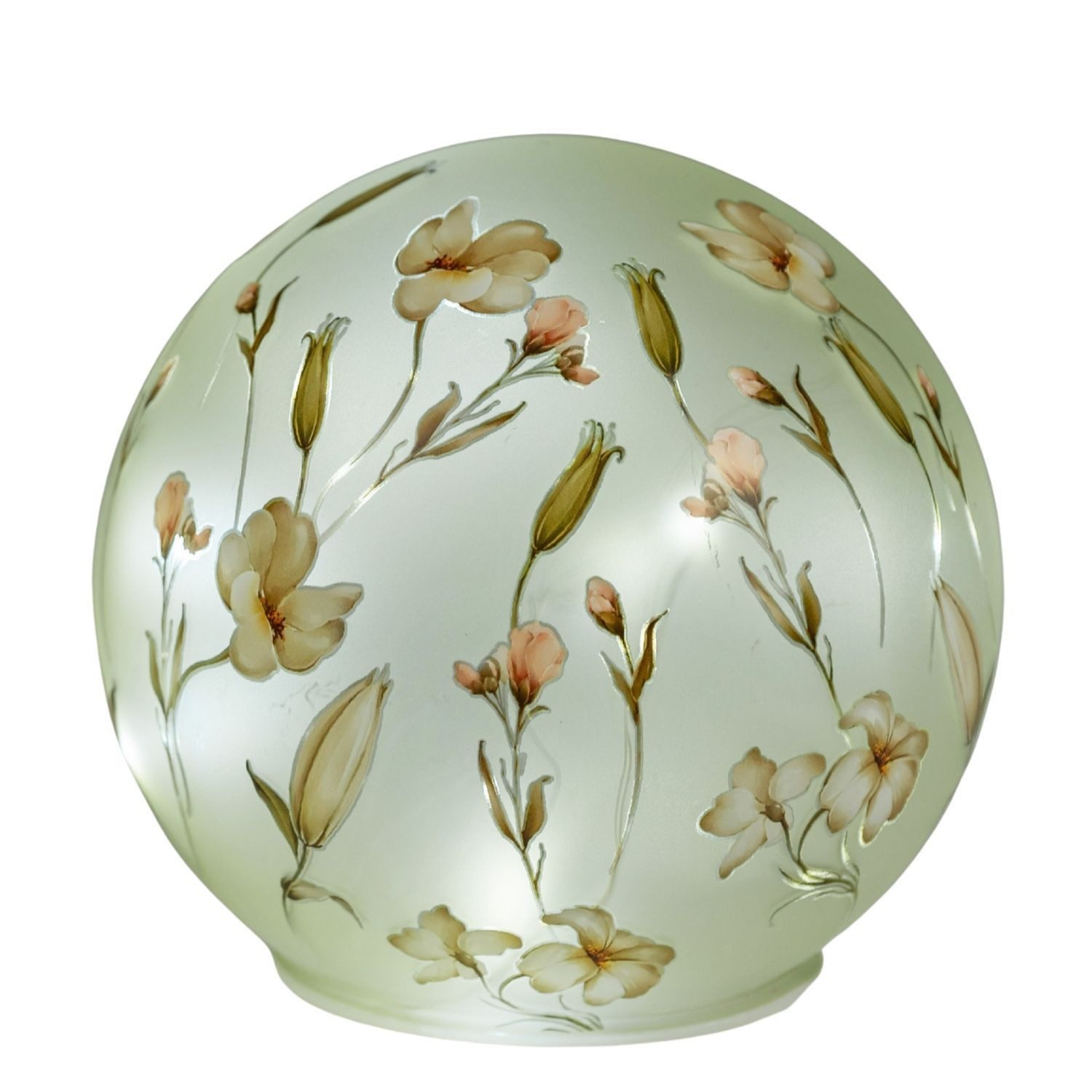 formano Tischleuchte Blütentraum, LED, mit Timerfunktion, Transparent, Blumen, H: cm