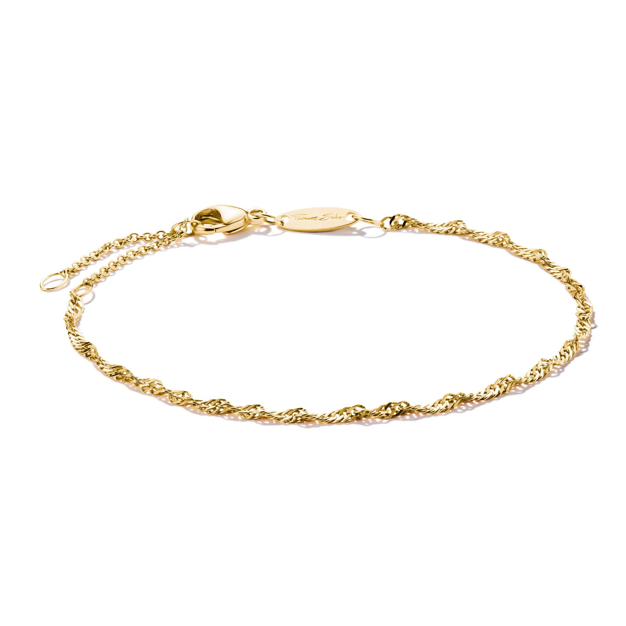 THOMAS SABO Armband Singapur-Armband, A2208-001-21-L19v, A2208-413-39-L19v