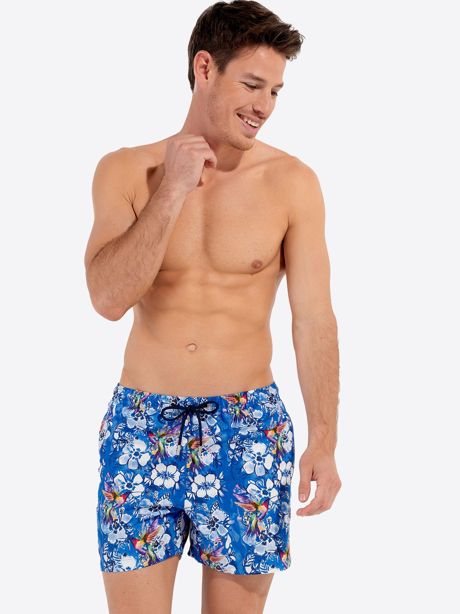 Hom Badeshorts Beach Boxer Colibris Bade-Shorts Speedo eng günstig online kaufen