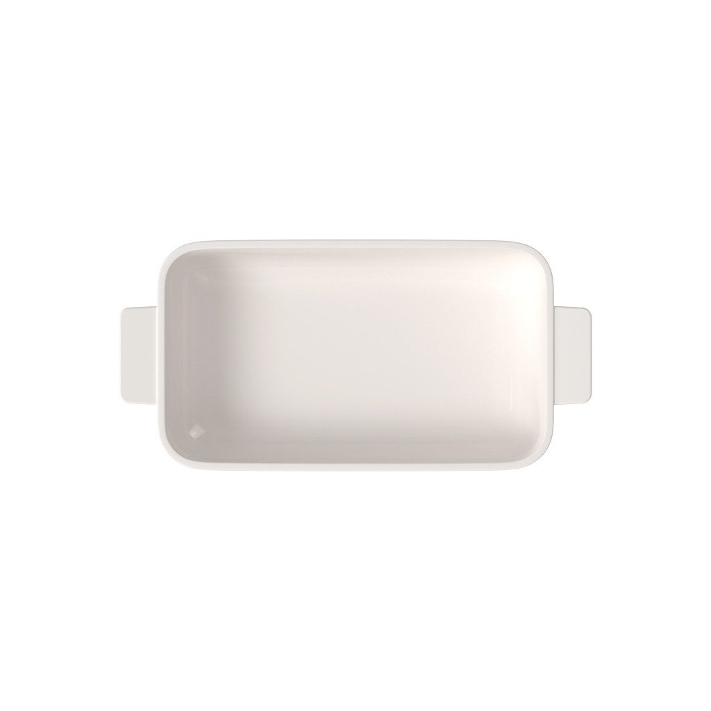 Villeroy & Boch Auflaufform Clever Cooking rechteckige Backform 24 x 14 cm, Porzellan, (1-St), Premium Porcelain, ofen-, mikrow.- & spülm.fest, Made in Germany
