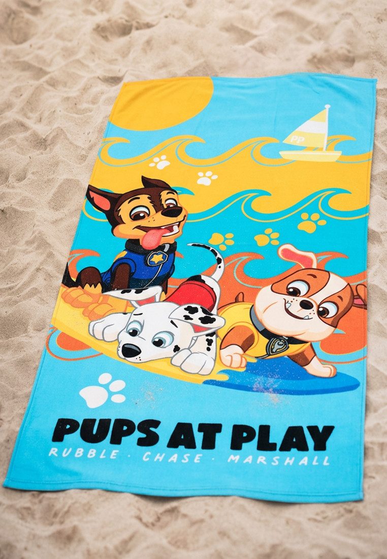 PAW PATROL Handtuch Badetuch Kinder Jungen Chase 70x140cm