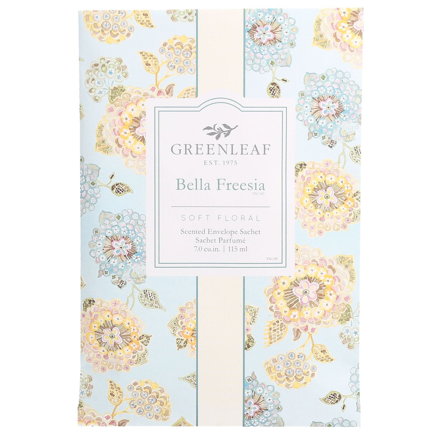 Greenleaf Anti-Geruchs-Säckchen Bella Freesia (1-St), Duft Sachets aus parfümierter Tonerde 115 ml