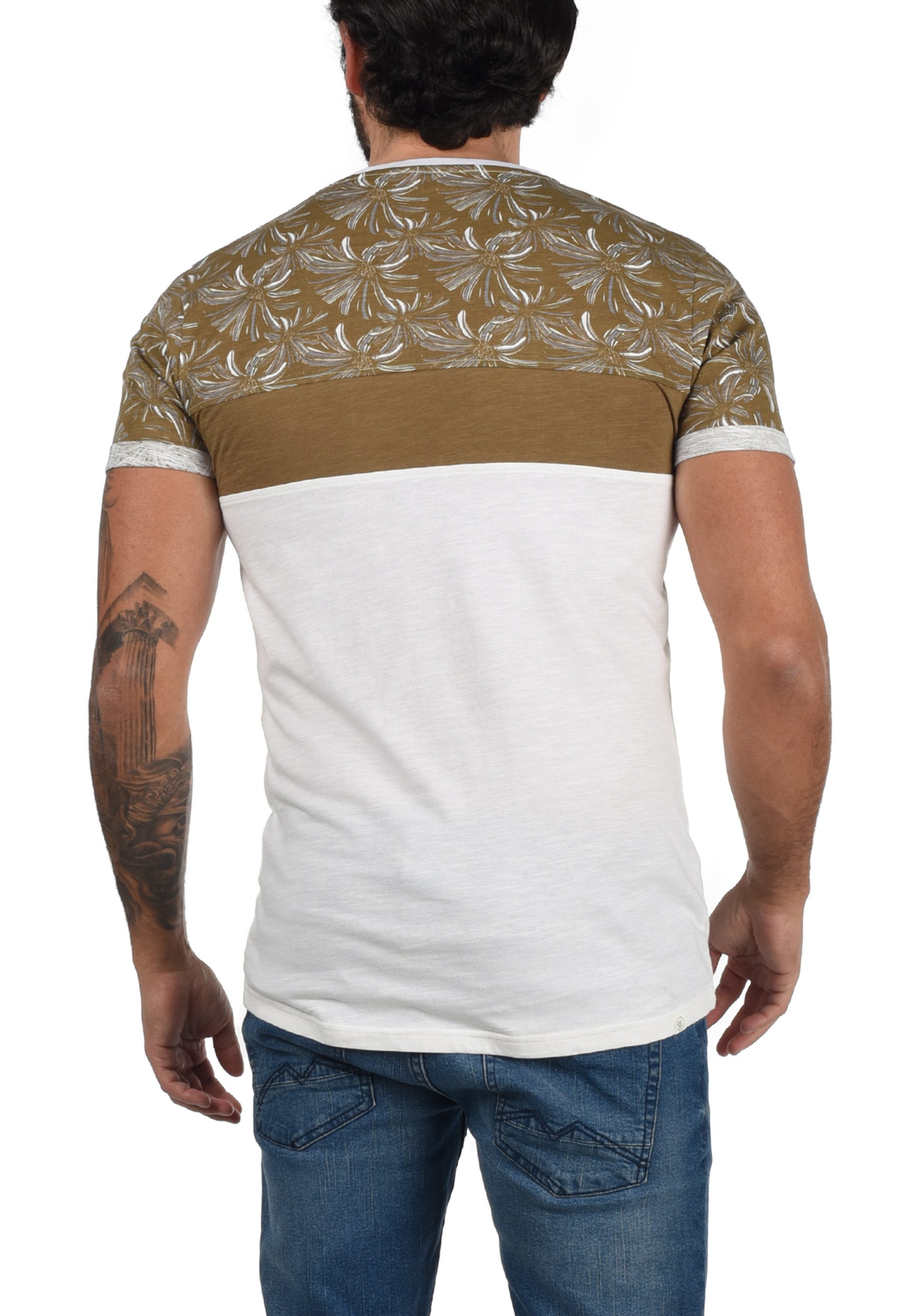 !Solid Rundhalsshirt SDFlorian Kurzarmshirt mit Bustttasche