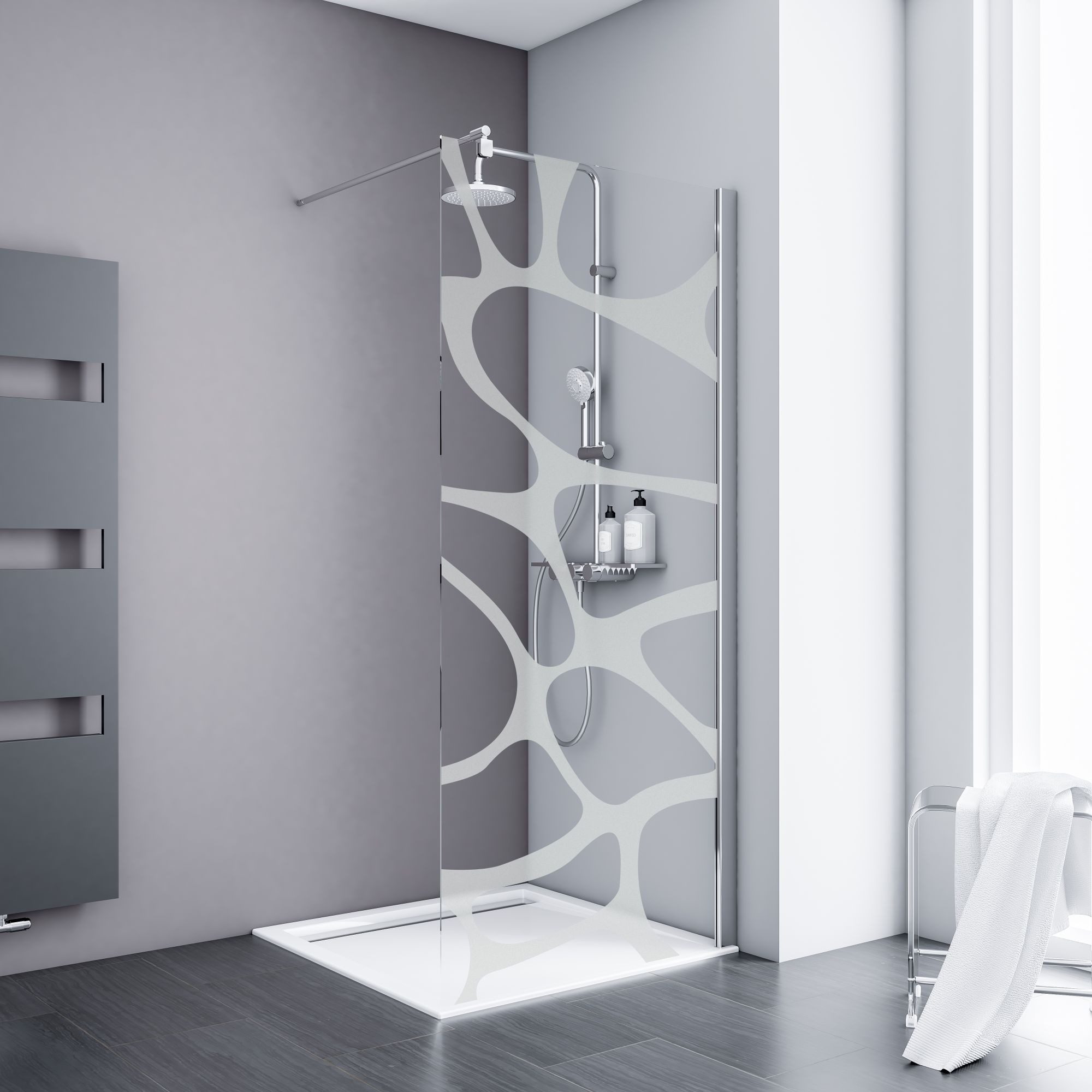 Schulte Walk-in-Dusche Alexa Style 2.0 Duschwand günstig online kaufen