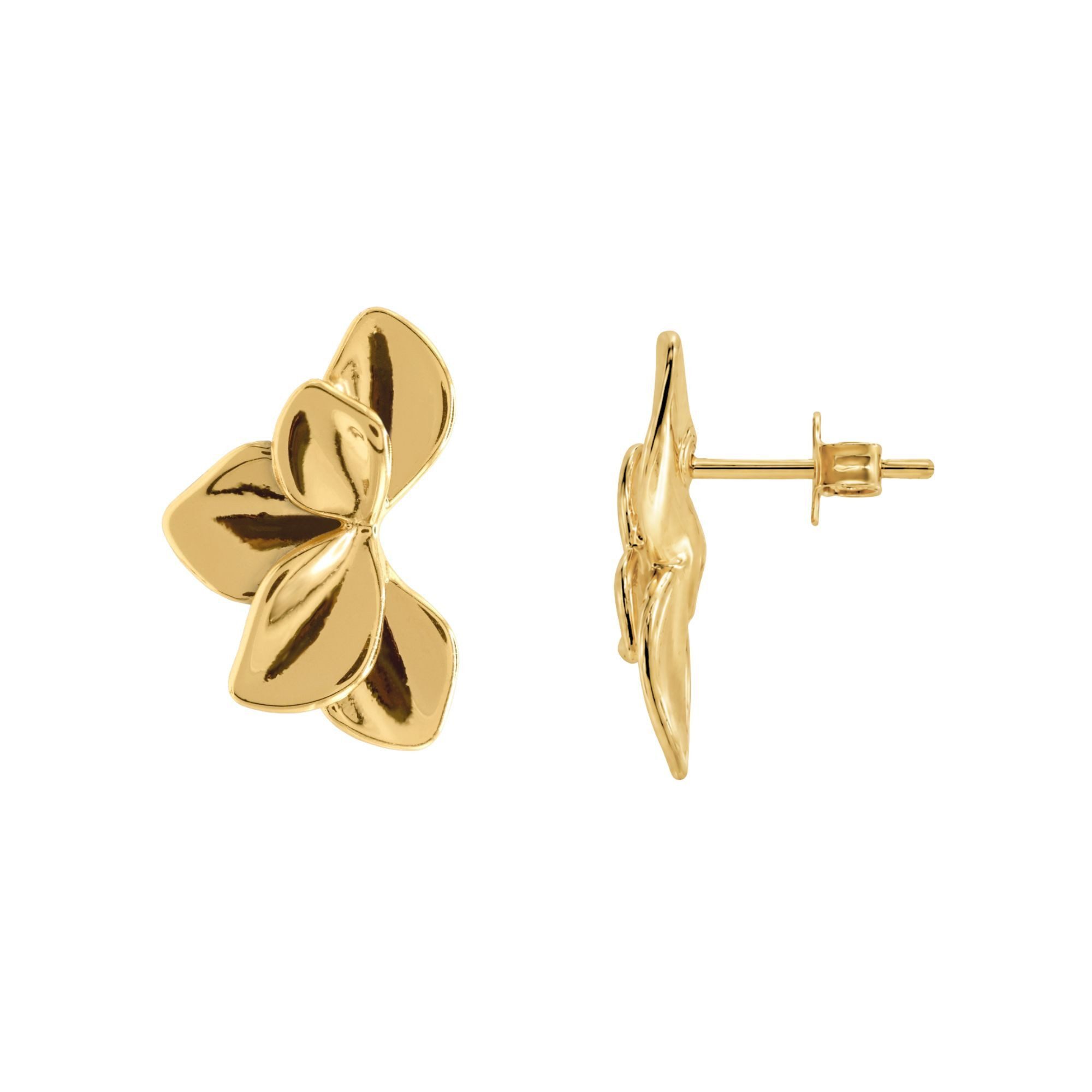 Paar Ohrstecker Anara goldfarben