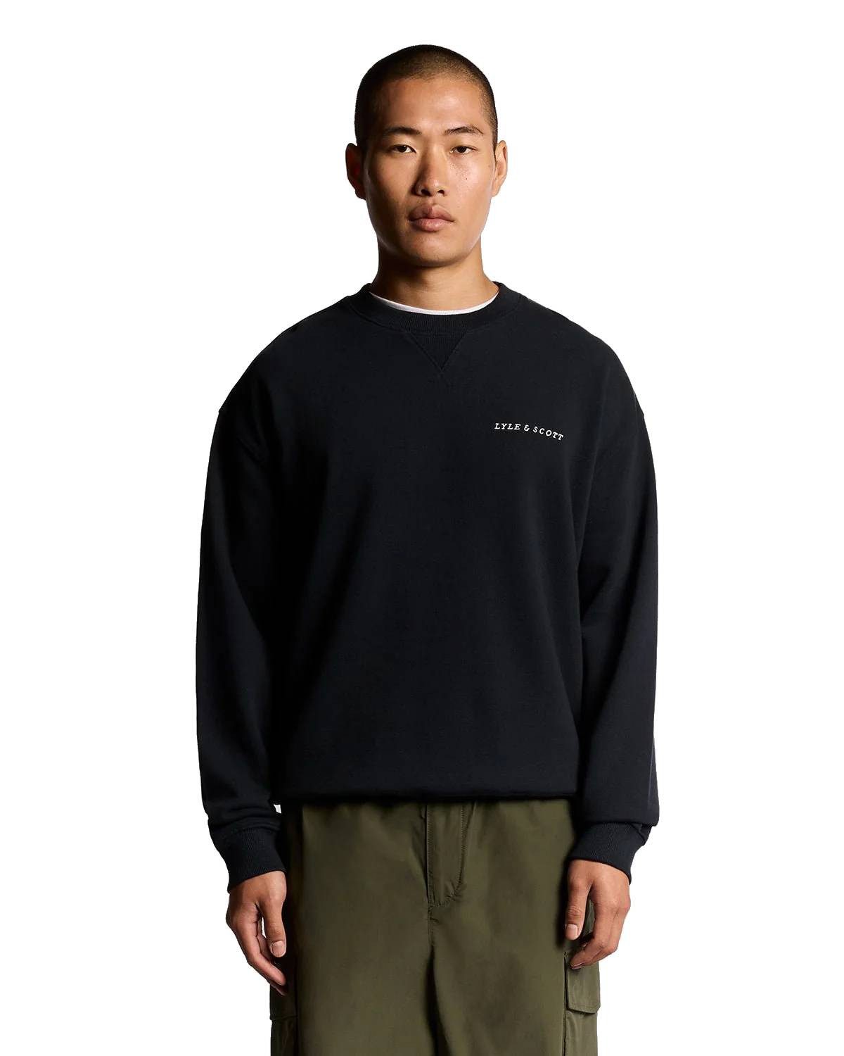 Lyle & Scott Sweater Sweatpulli Lyle & Scott Script Brushback