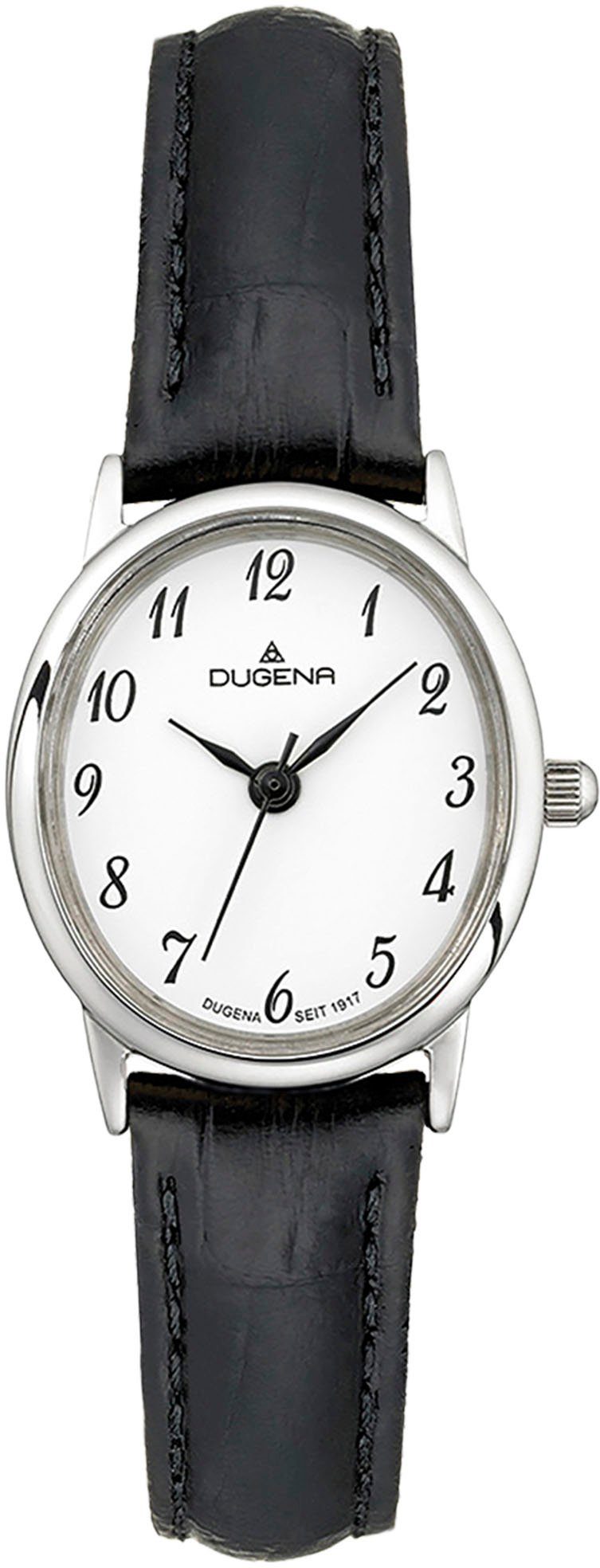 Vintage, ca. 4460729, Dugena B/L Quarzuhr mm aus 22/25 Gehäuse Edelstahl,