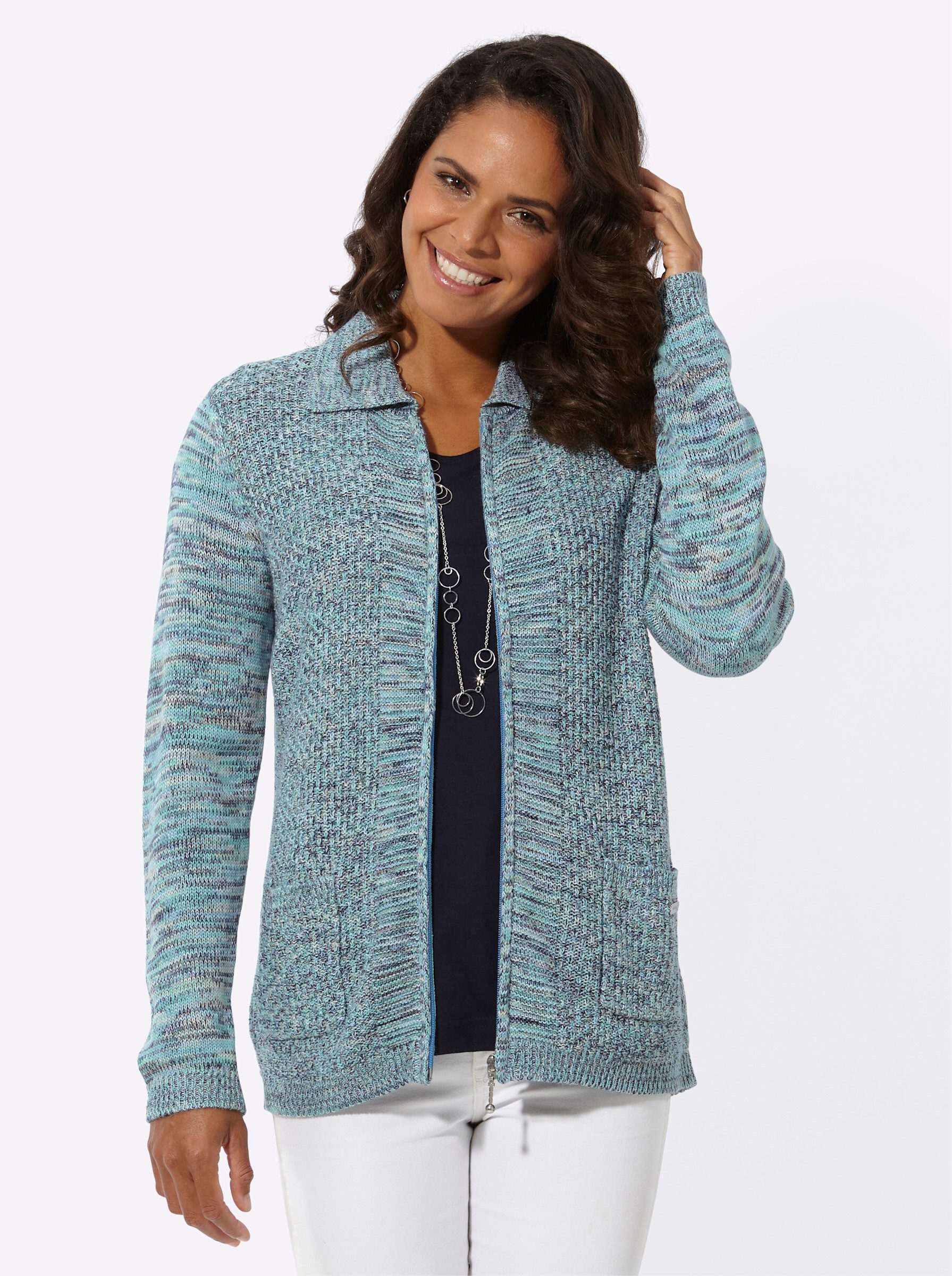 Witt Strickjacke Strickjacke Langarm Jersey günstig online kaufen