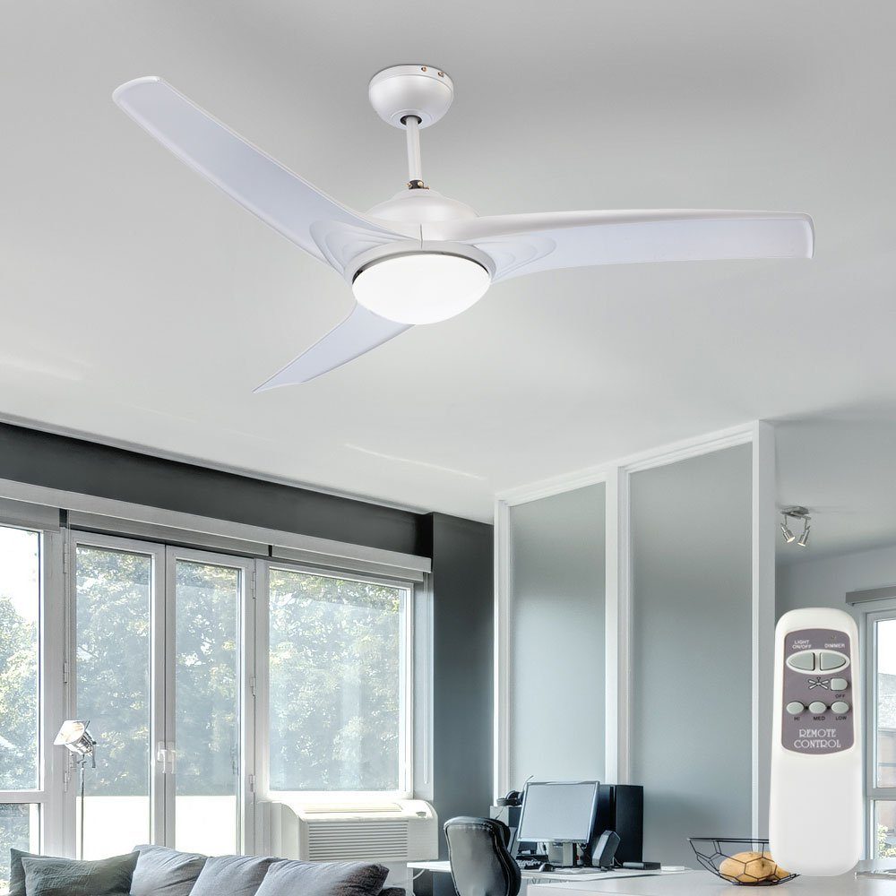 etc-shop Deckenventilator, Ventilator Alexa Decken Google Smart Home Fernbedienung App