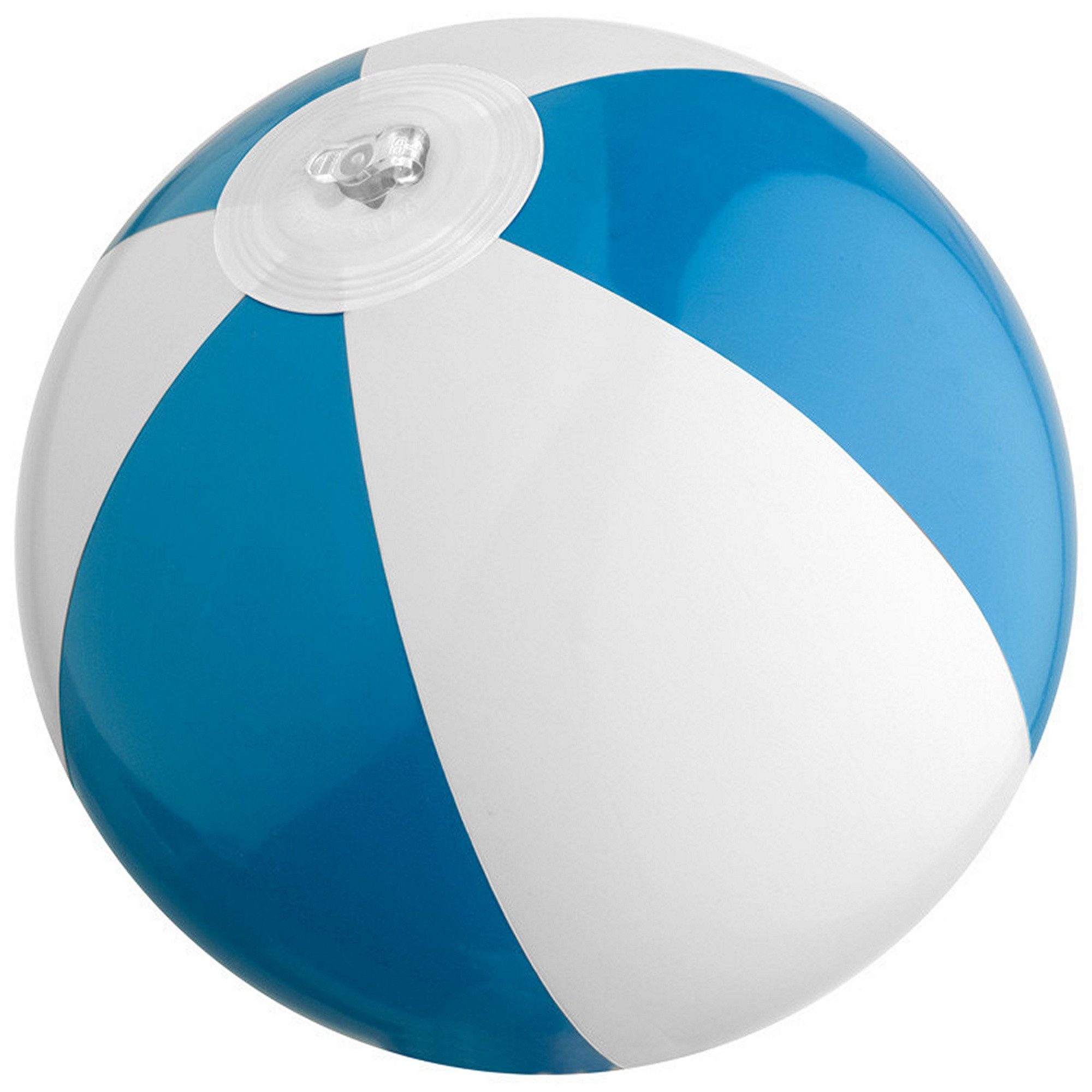 Wasserball Mini Strandball / Wasserball / Farbe: blau-weiß