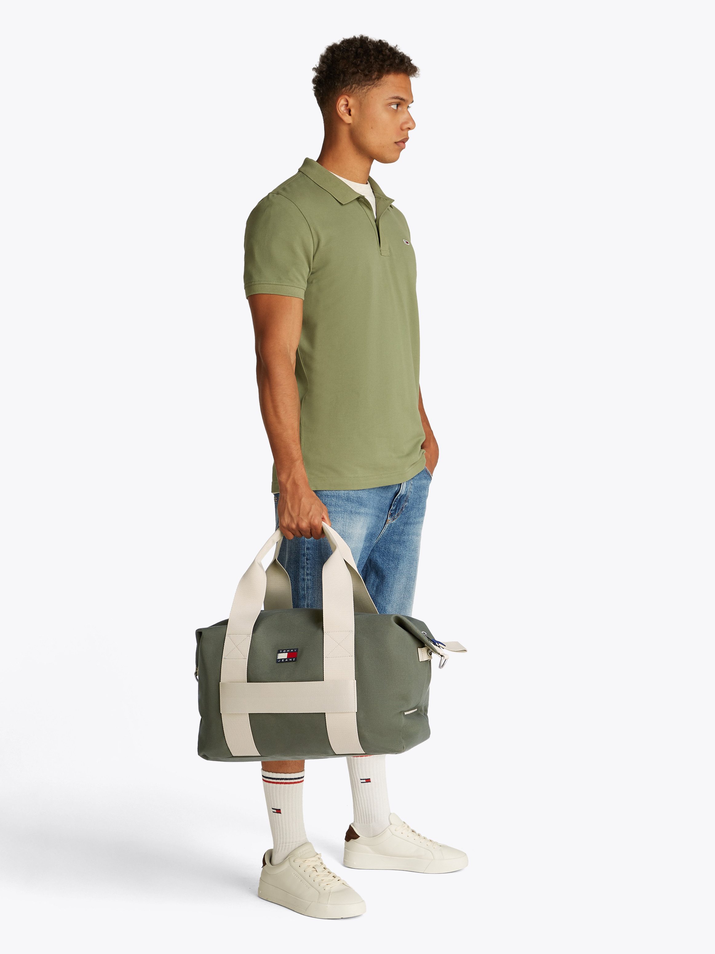 Tommy Jeans Weekender TJM RETRO COOL DUFFLE, Unisex Umhängetasche, Henkelta günstig online kaufen