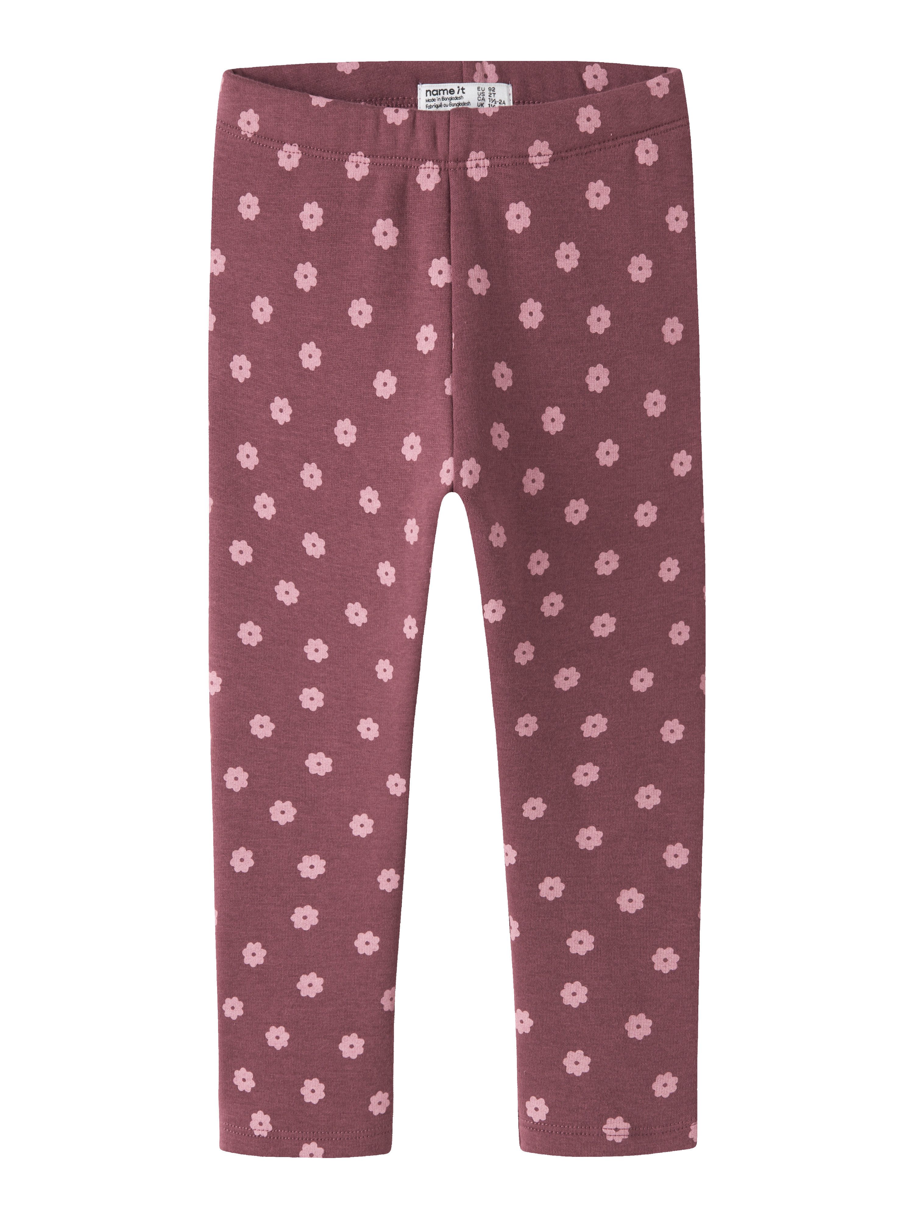 Name It Leggings NMFDAVINA SWEAT FLEECE LEGGING innen angeraut