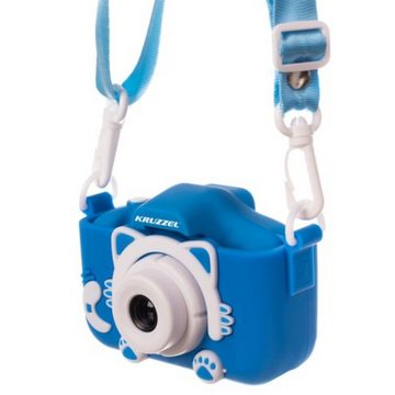 ISO TRADE Blaue Digitalkamera Kinderkamera (1080 MP, WLAN (Wi-Fi), inkl. Kinder Kamera Digital Spielzeug, Kinder, digital, Kamera, 2 Zoll, HD)