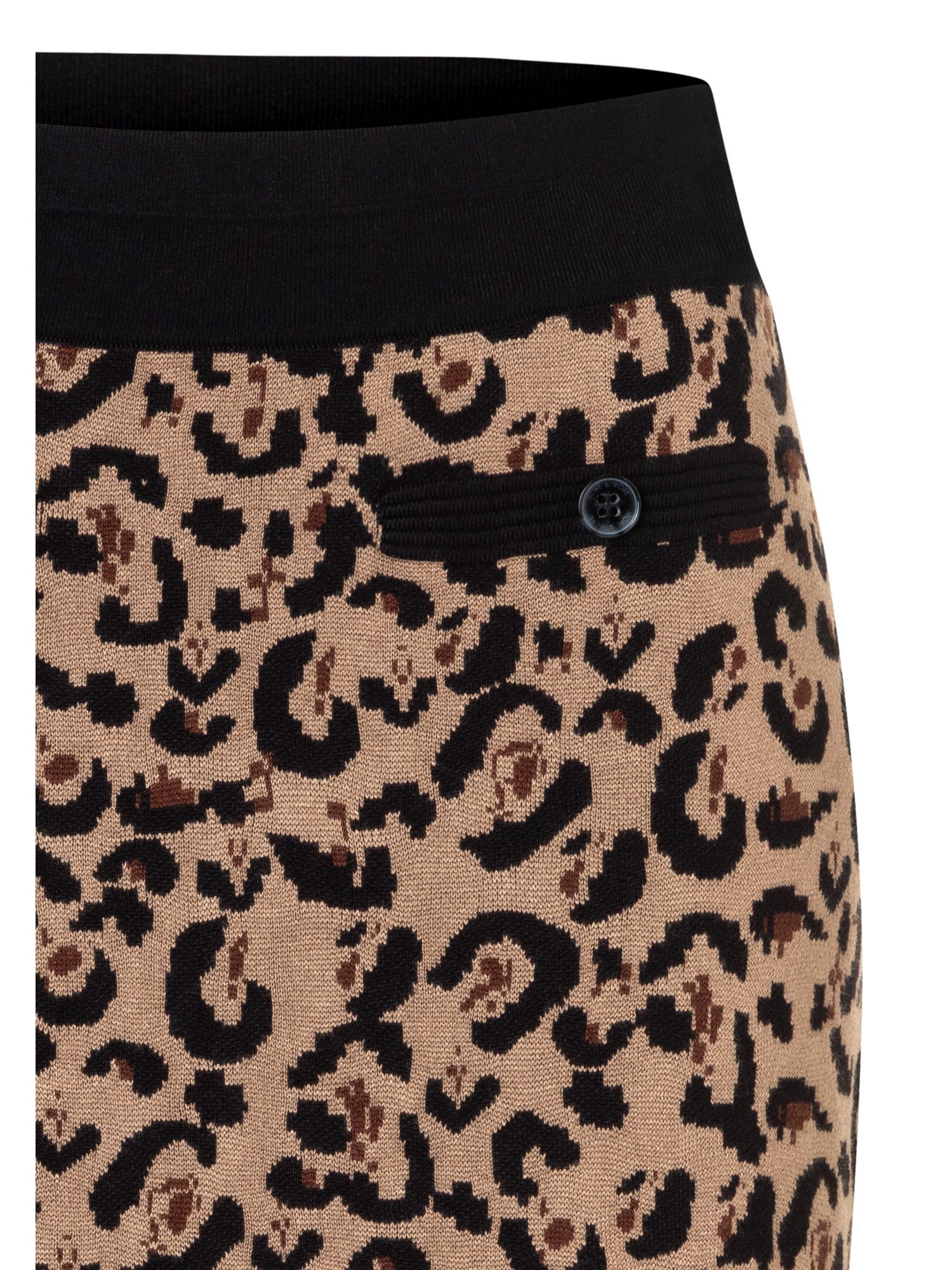 MORE&MORE Bleistiftrock figurbetonter, kurzer Schlupfrock