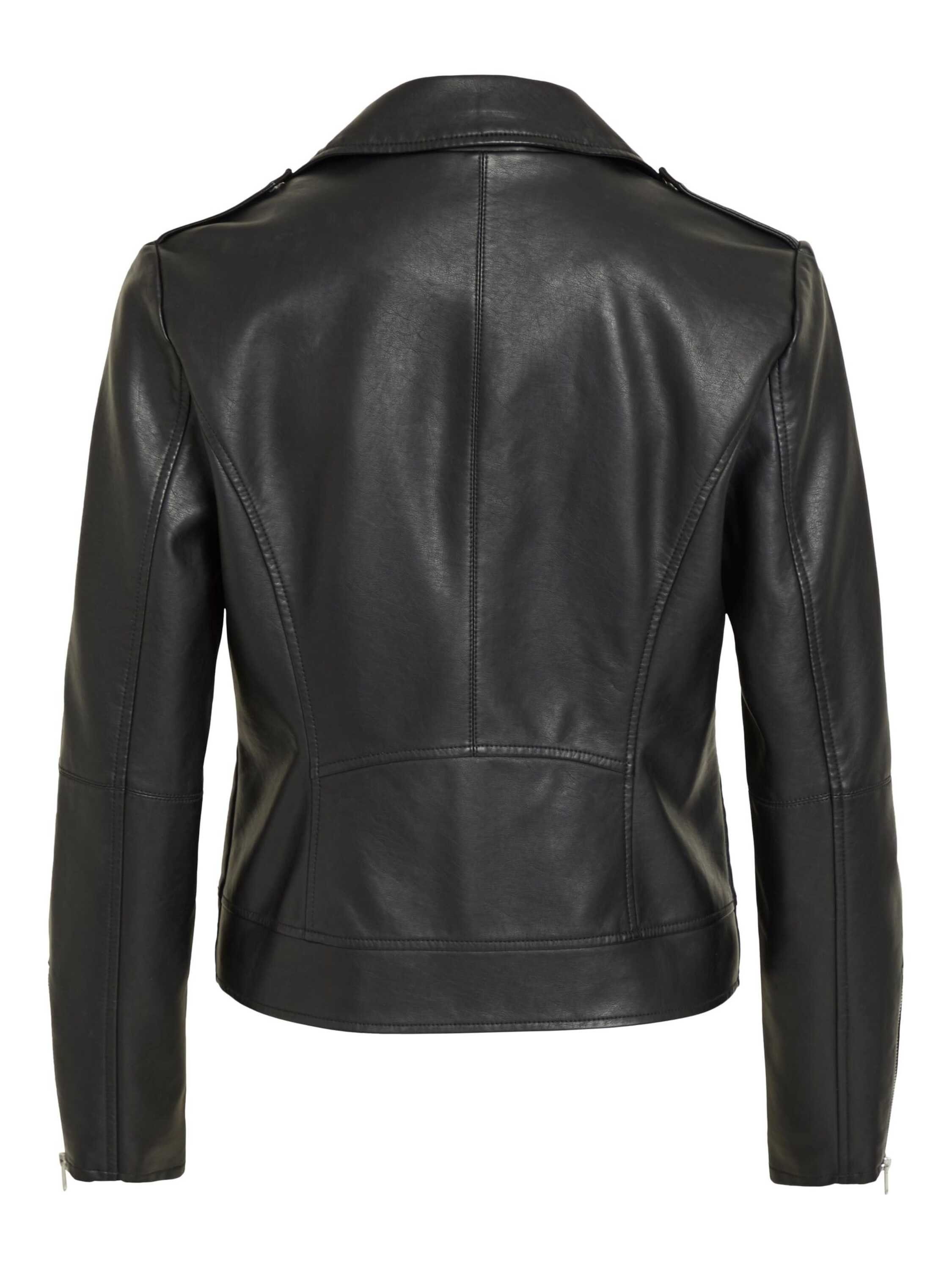 Vila Lederimitatjacke "VICARA COATED JACKET - NOOS", mit Biker Details günstig online kaufen