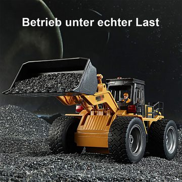 Welikera Spielzeug-Bagger Spielzeugauto, 2.4G RC USB 4WD Drive Bagger Spielzeug