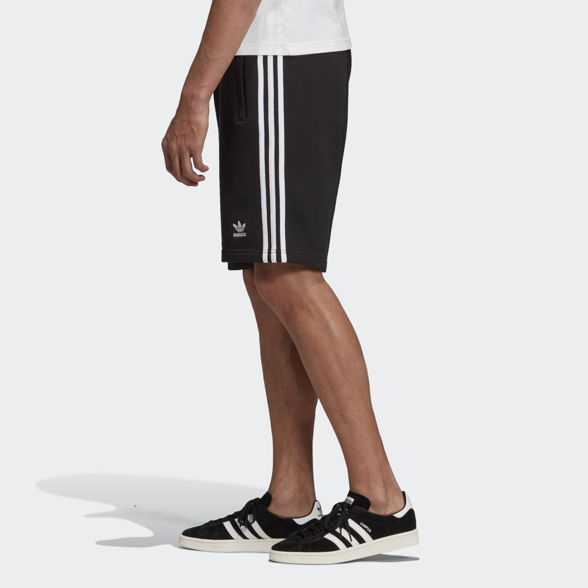 3-STREIFEN Originals Black SHORTS SWEAT Shorts adidas