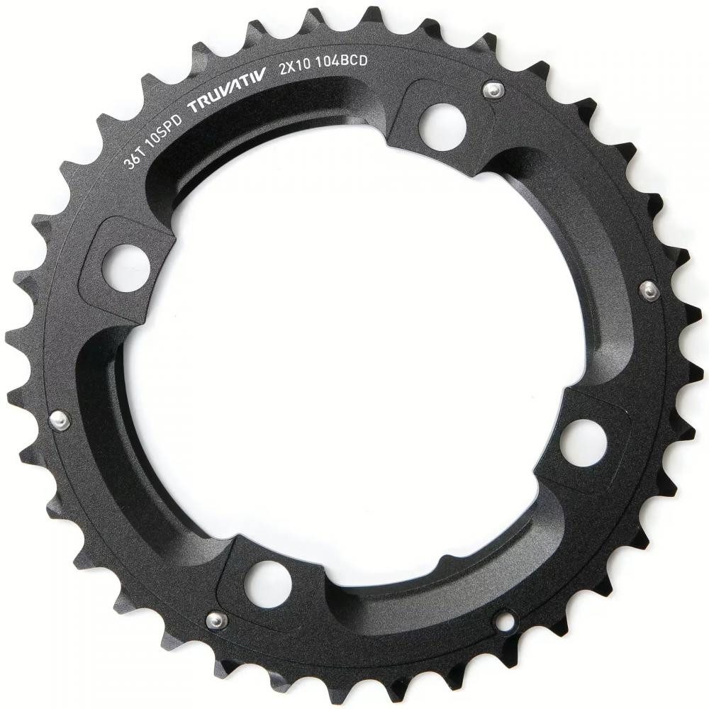 Kettenschaltung SRAM Kettenblatt MTB 36 Zähne - 104 mm Lochkreis - 4-Loch - Aluminium