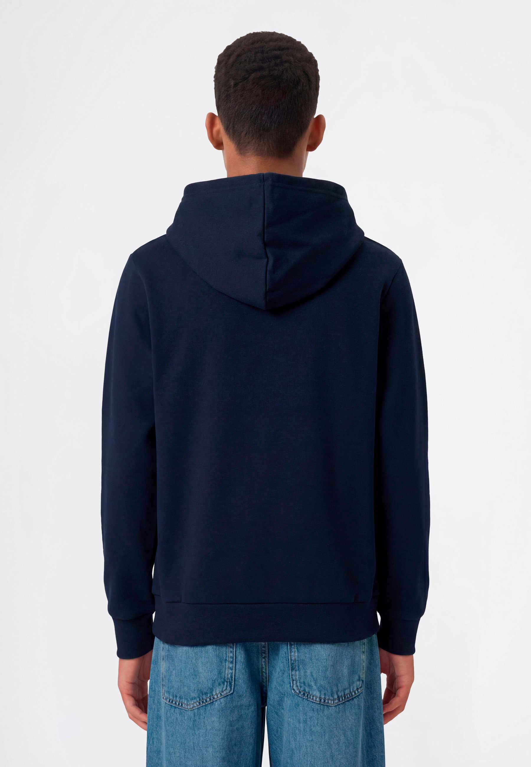 Champion Kapuzensweatshirt SPORTWEAR HOODIE Standard Fit für Kinder, mit Kapuze, aus Baumwolle und Polyester, Standard Fit
