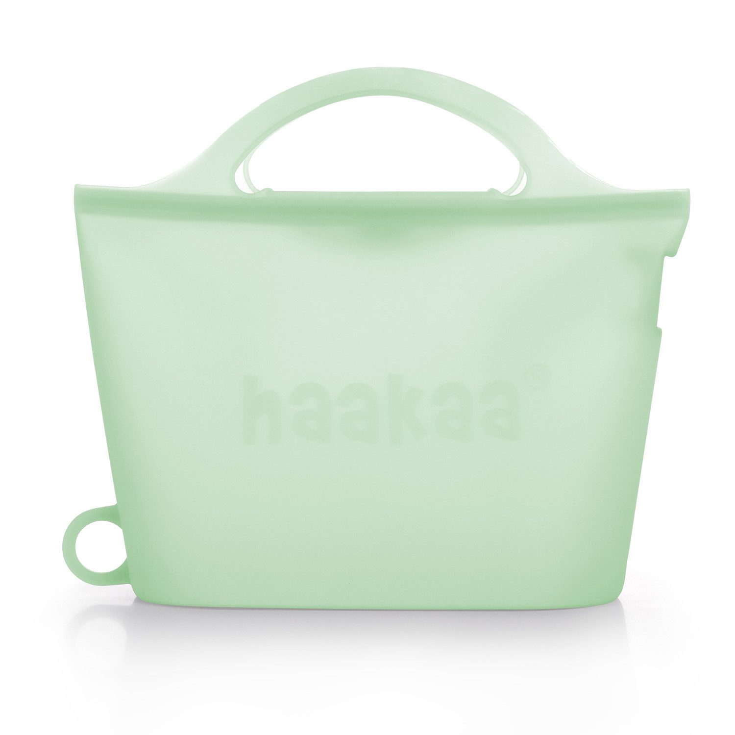 Haakaa Mikrowellen-Dampfsterilisator Dampf- und Sterilisierbeutel 1250ml, Milchpumpenreinigung, Geeignet für Kühlschrank, Gefrierfach, Mikrowelle und Spülmaschine