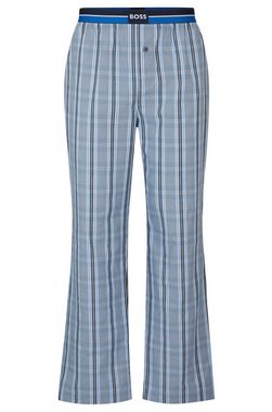 BOSS Pyjamahose Urban Pants mit Eingriff und Knopf