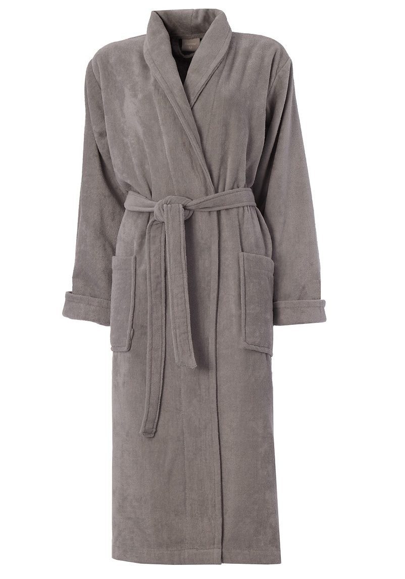 Seahorse Bademantel Seahorse Pure Unisex, Langform, Velours, Schalkragen, G günstig online kaufen