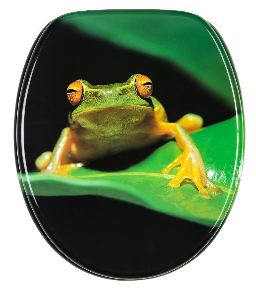 Sanilo WC-Sitz Frosch-Grün, universell, leichte Montage, günstig online kaufen