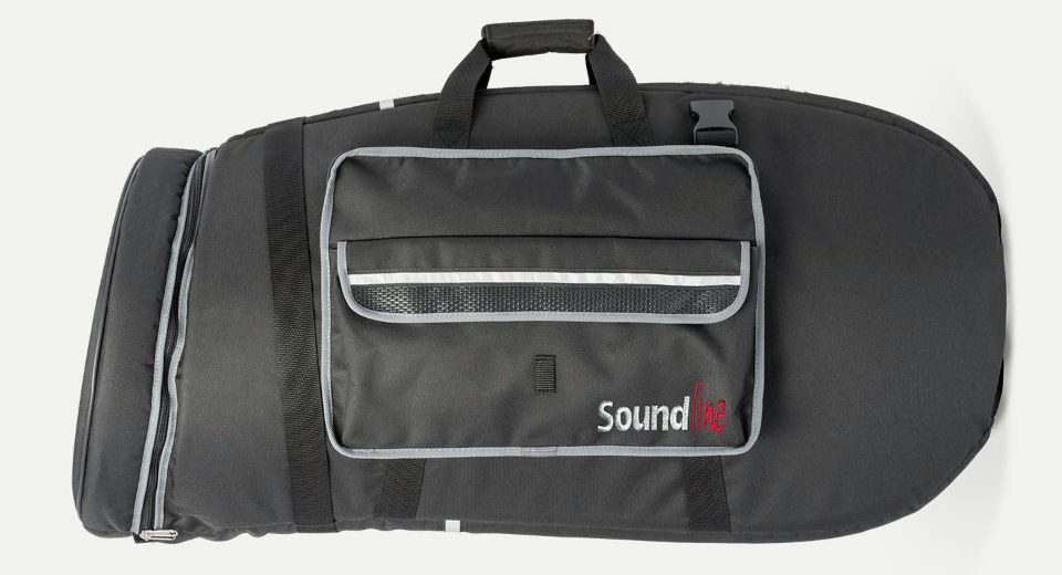 Soundline Aufbewahrungstasche Gigbag für F-Tuba B&S, Melton & Lechgold FT20/6L, 20 mm starke Fütterung