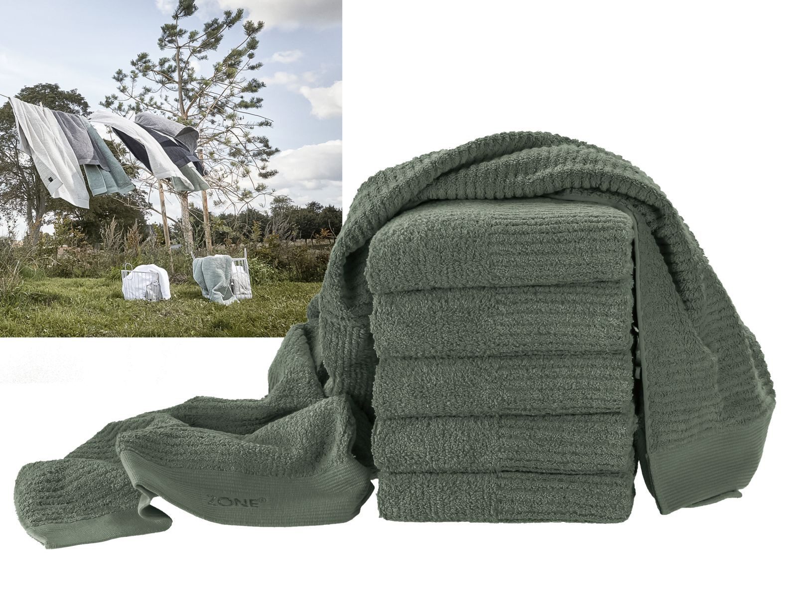 Zone Denmark Badetuch Classic, Baumwollstoff (kein günstig online kaufen