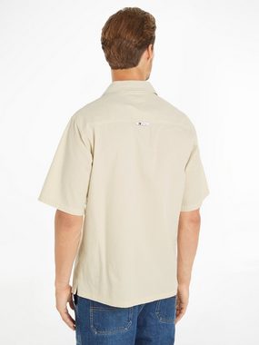 Tommy Jeans Kurzarmhemd TJM RLX SEERSUCKER CAMP SHIRT