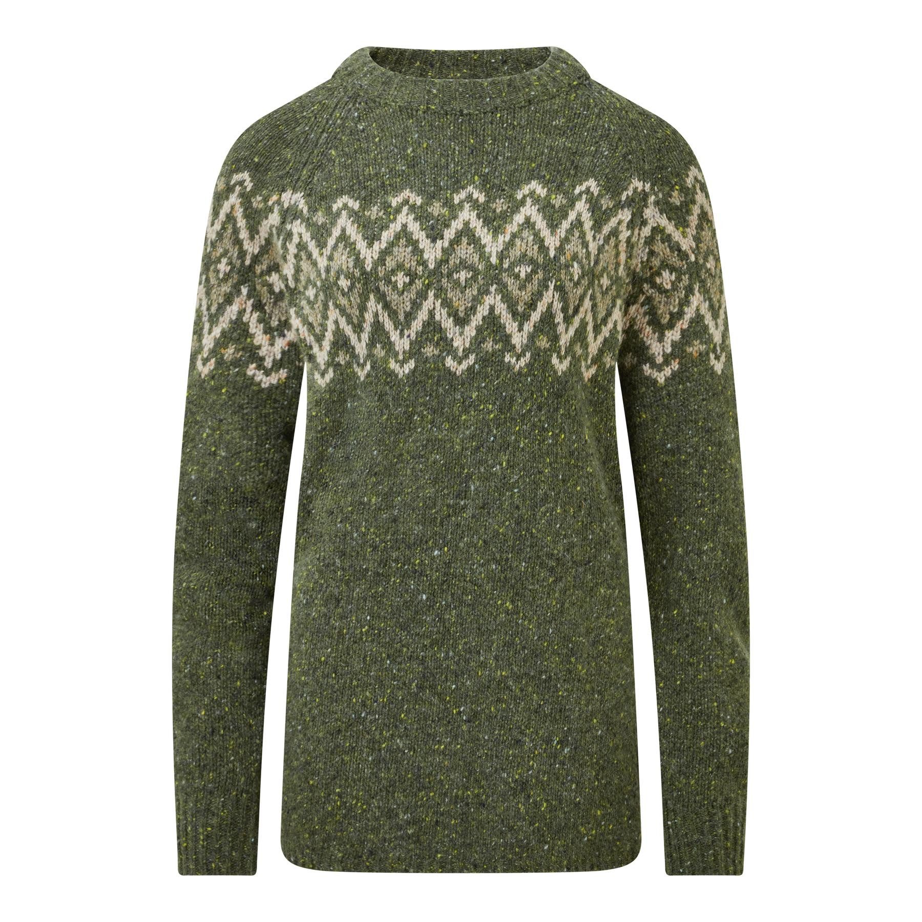 Sherpa Trainingspullover DUMJI LONG SWEATER Damen