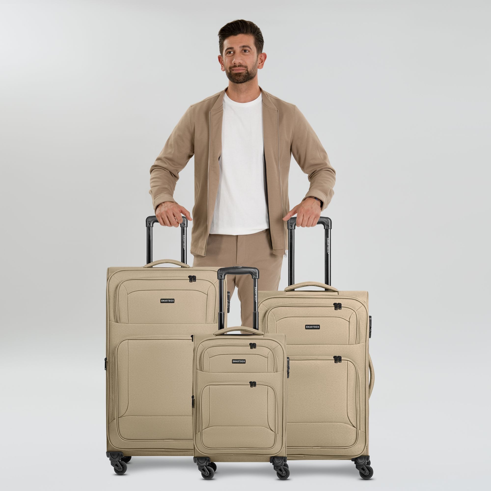Smartbox Trolleyset Edition 04, 4 Rollen, (3-teilig, 3 tlg), Polyester günstig online kaufen