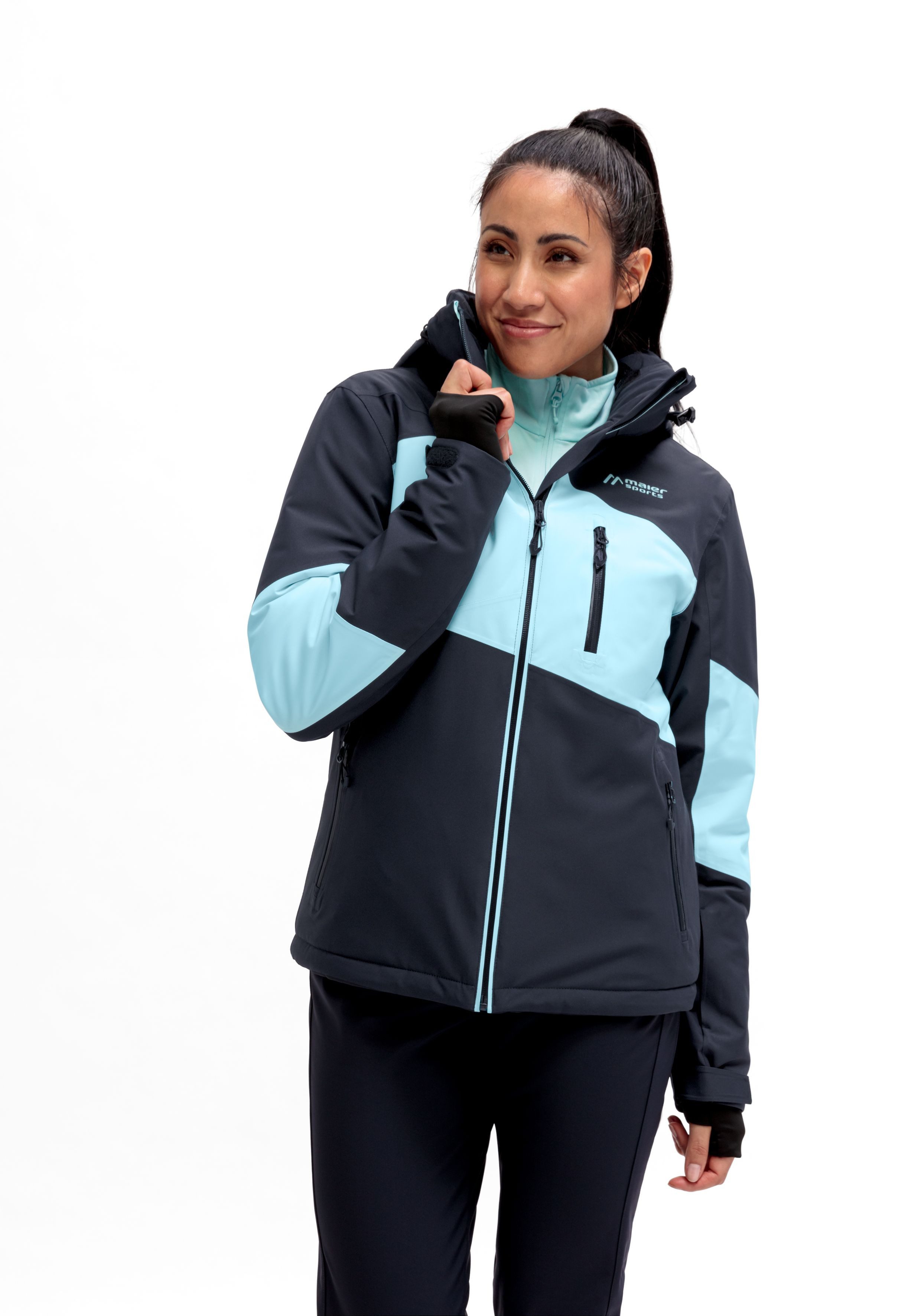 Maier Sports Skijacke Amiata W CS Outdoorjacke, Winterjacke, Funktionsjacke Elastisch, Wasserdicht, Wattiert