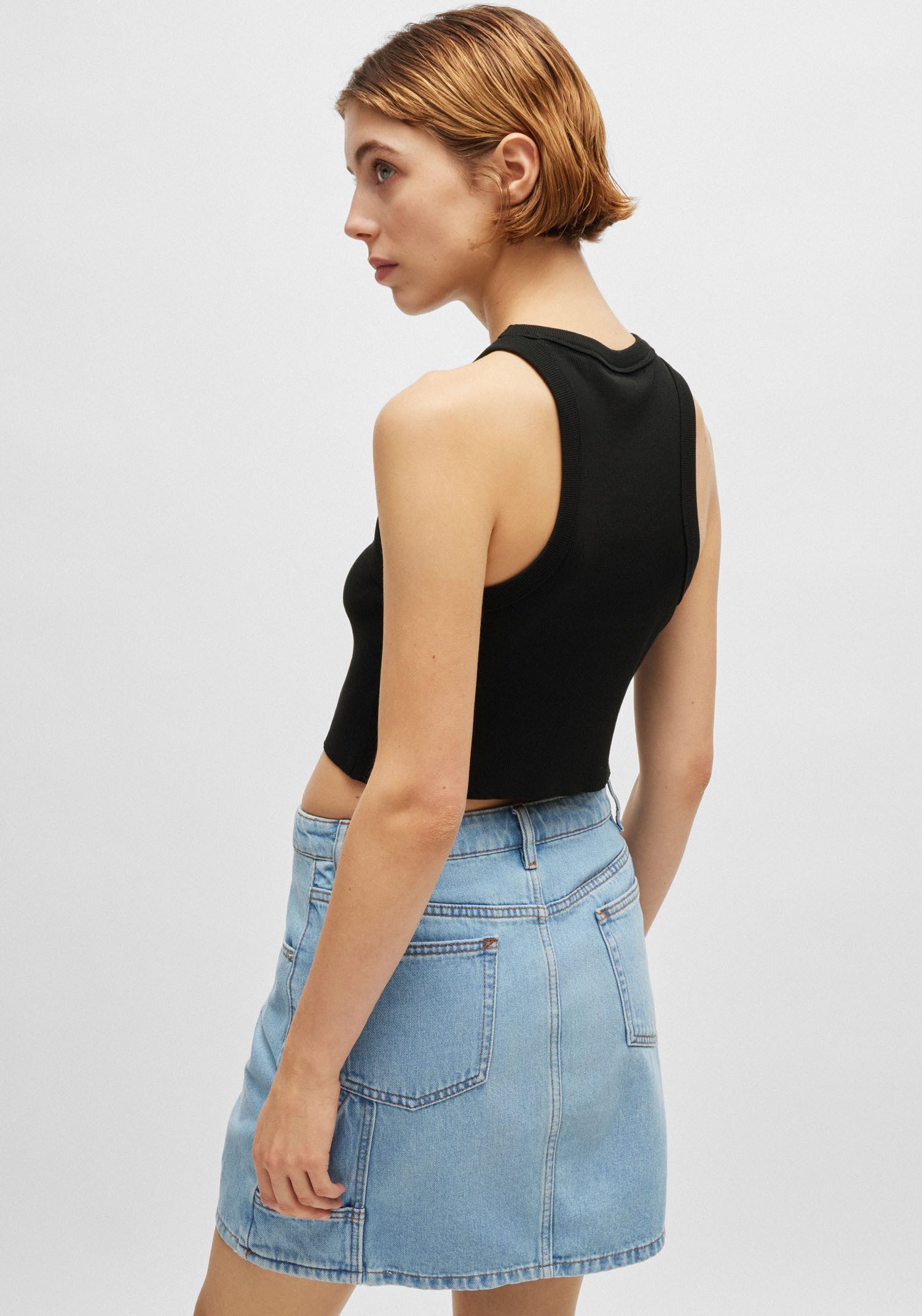 HUGO Tanktop Baby Tank Cropped-Form