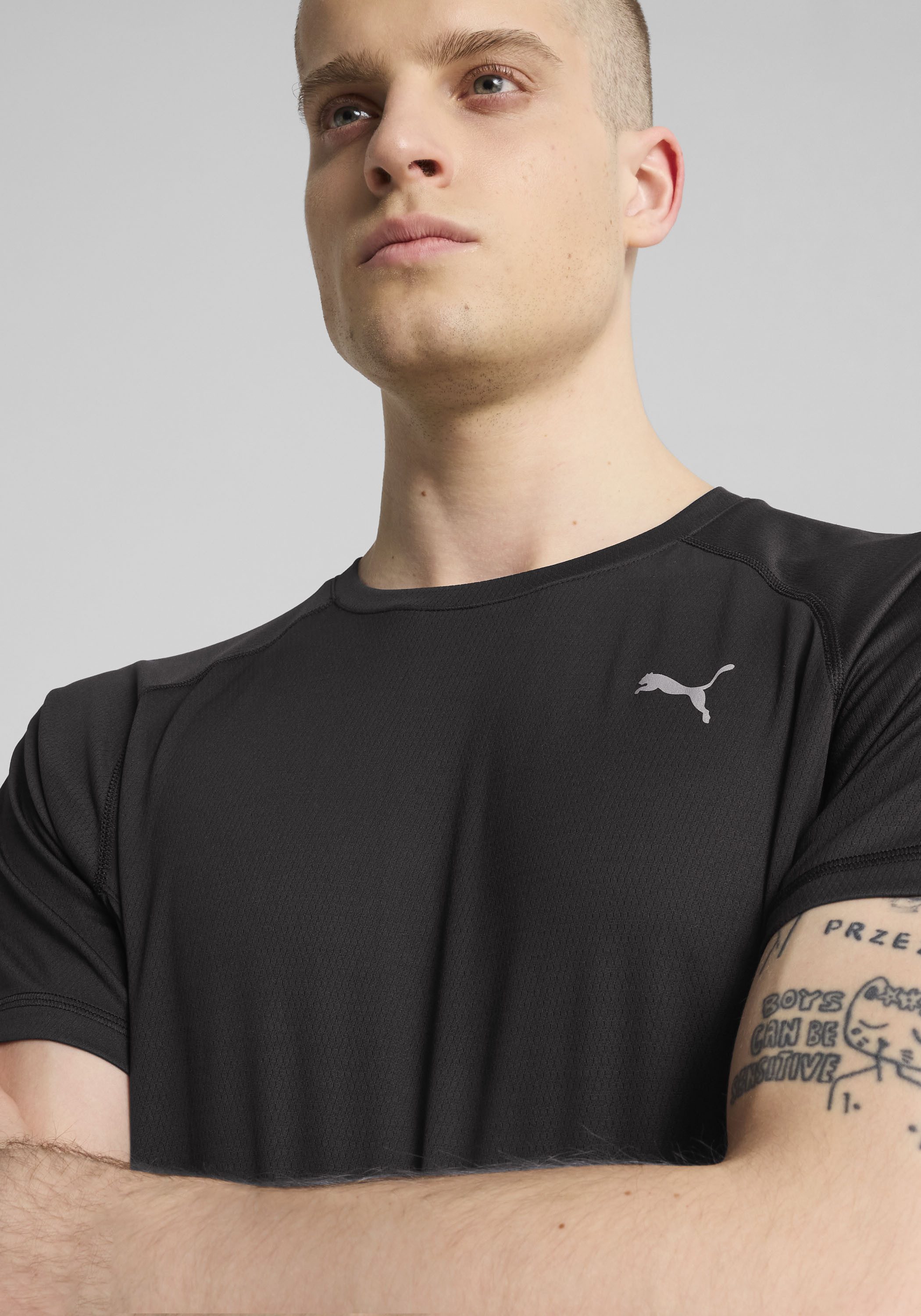 PUMA Laufshirt M RUN VELOCITY TEE (POLY) ergonomische Schnittführung, DryCE günstig online kaufen
