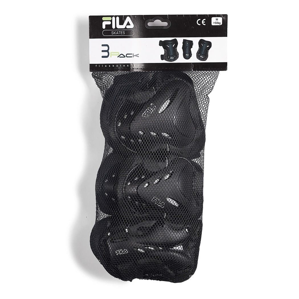 Fila Skates Protektoren-Set Skates Schutzausrüstung Set FP (Knieschoner, Ellbogenschützer)